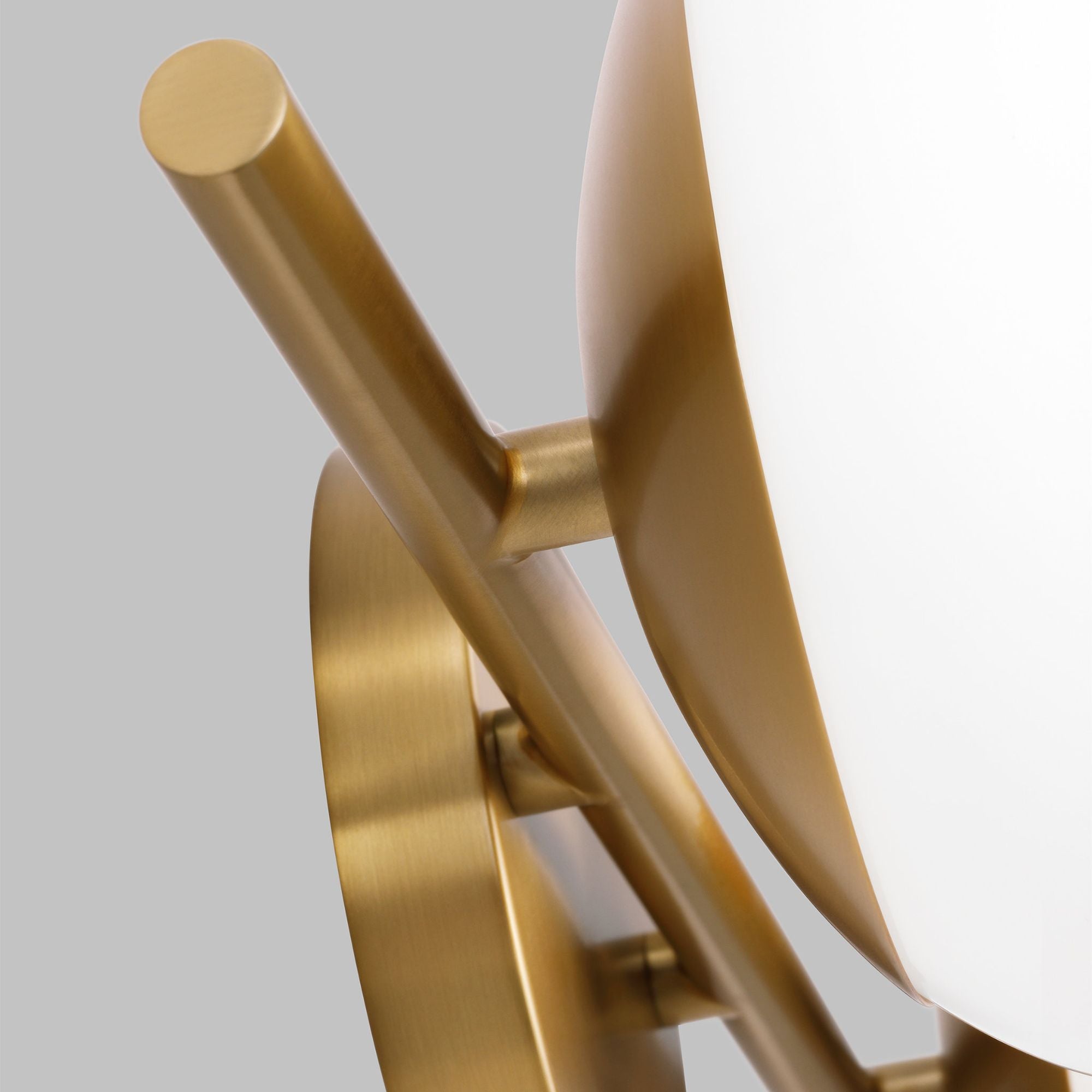 Ellen DeGeneres Lune 2 - Light Vanity in Burnished Brass