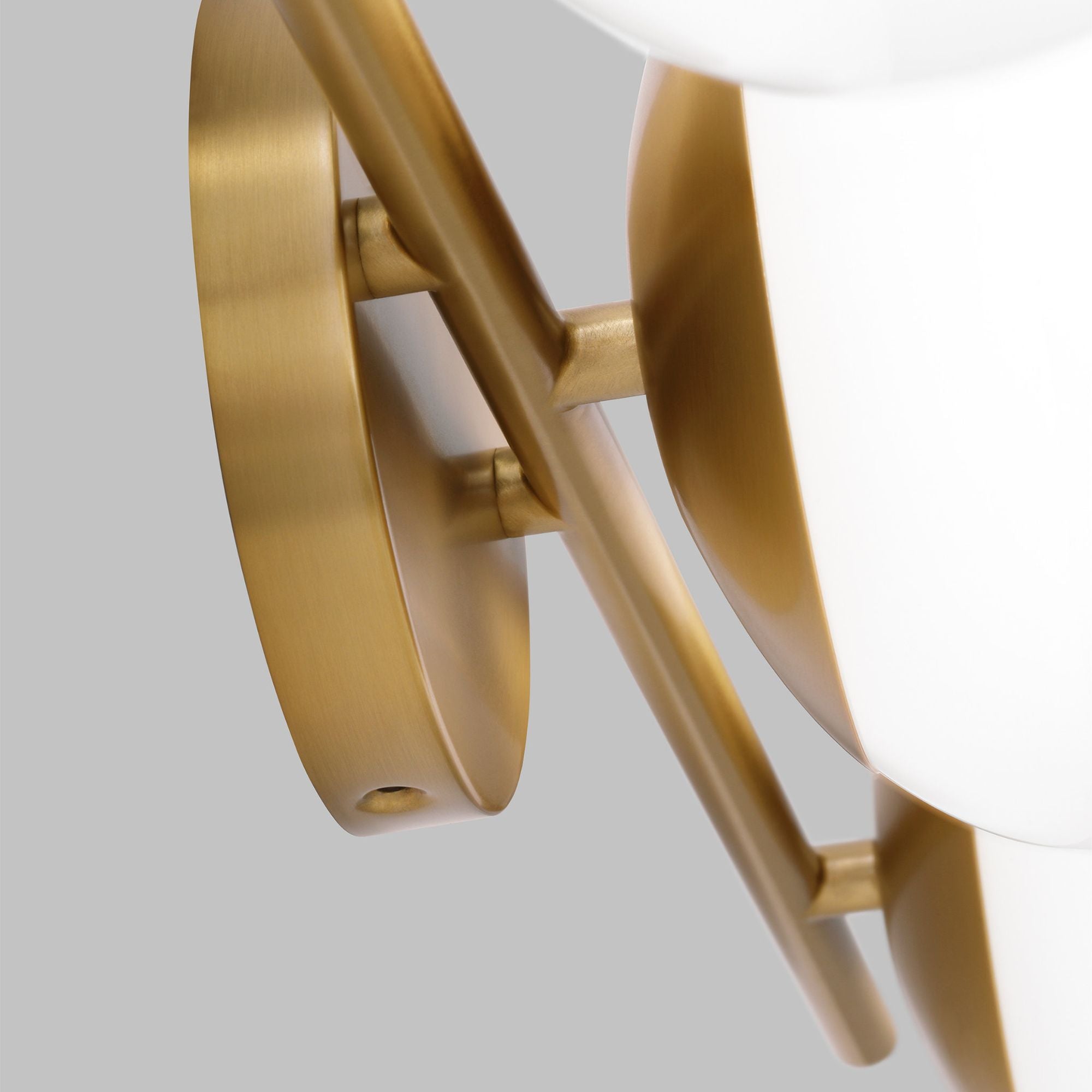 Ellen DeGeneres Lune 3 - Light Vanity in Burnished Brass