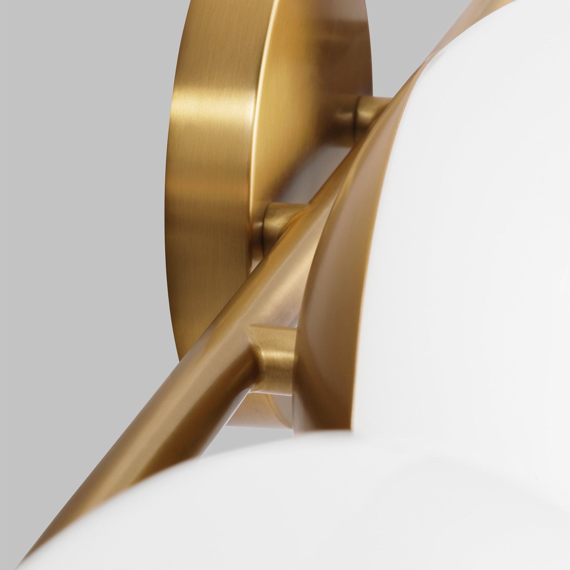 Ellen DeGeneres Lune 4 - Light Vanity in Burnished Brass