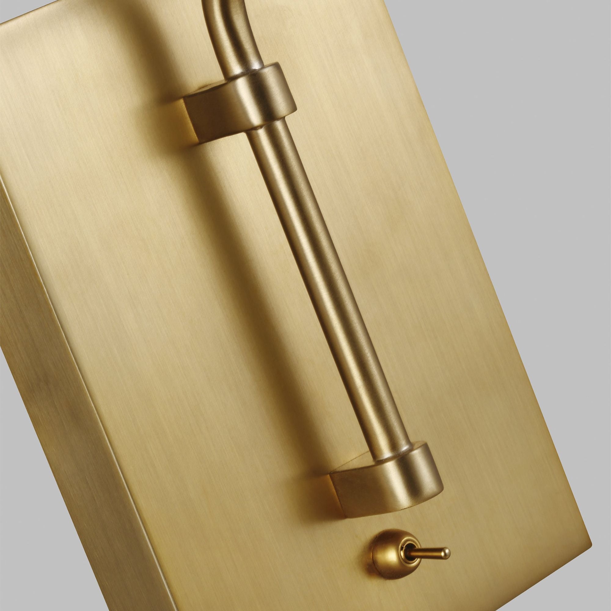 Ellen DeGeneres Simon Task Sconce in Burnished Brass