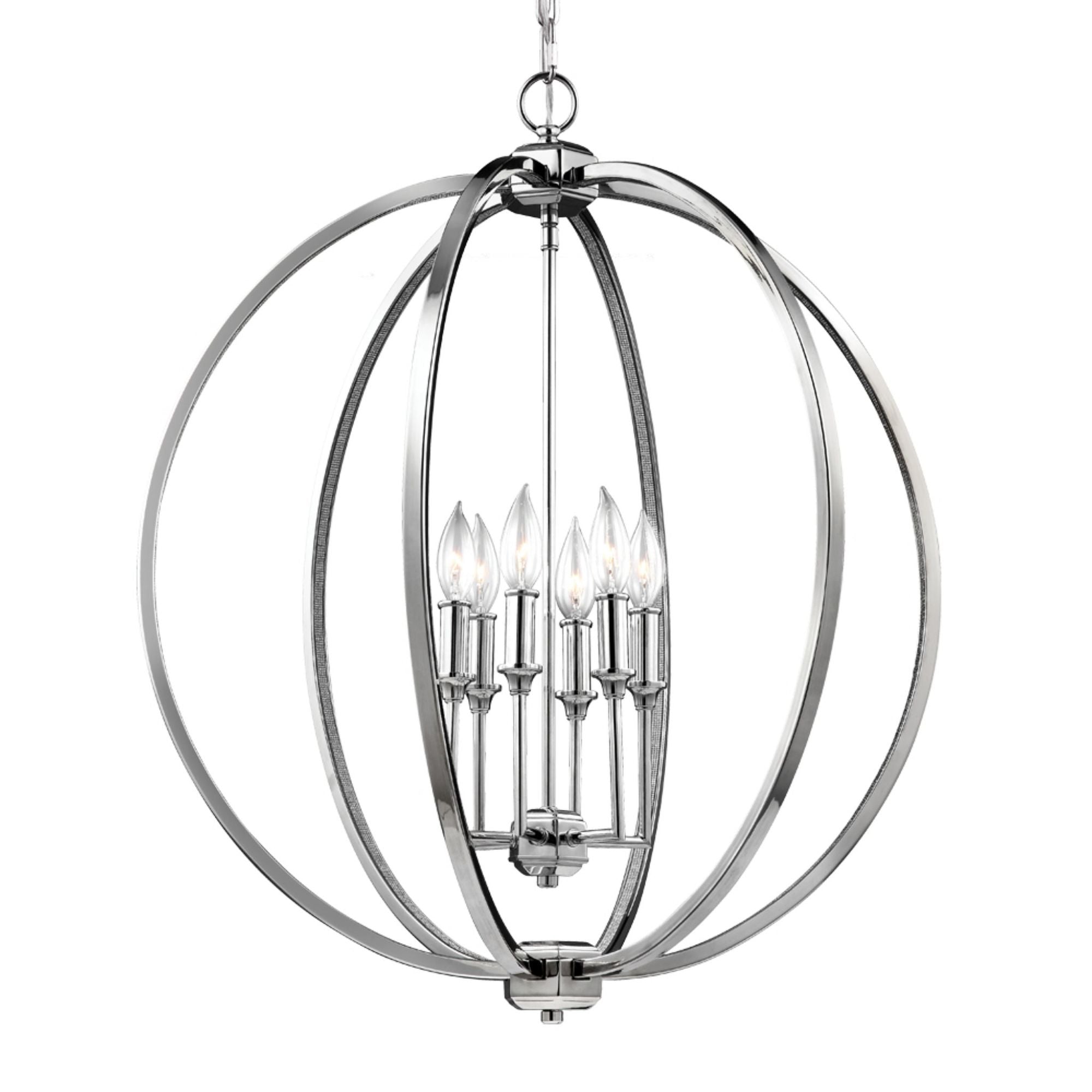 Sean Lavin Corinne Large Pendant in Polished Nickel
