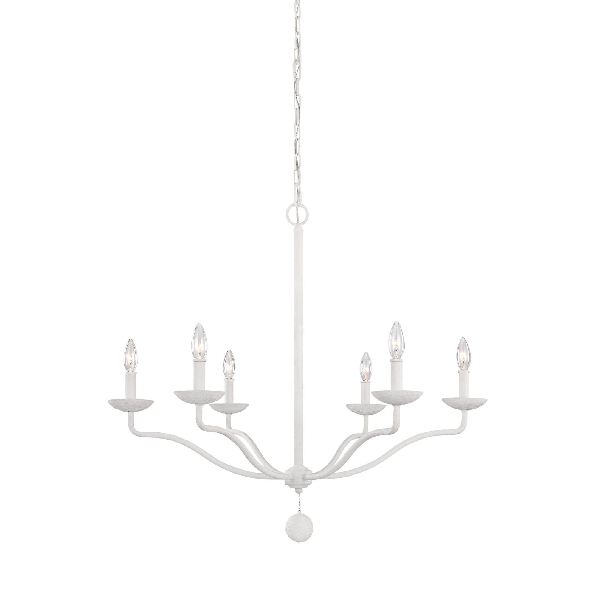 Sean Lavin Annie Medium Chandelier in Plaster White