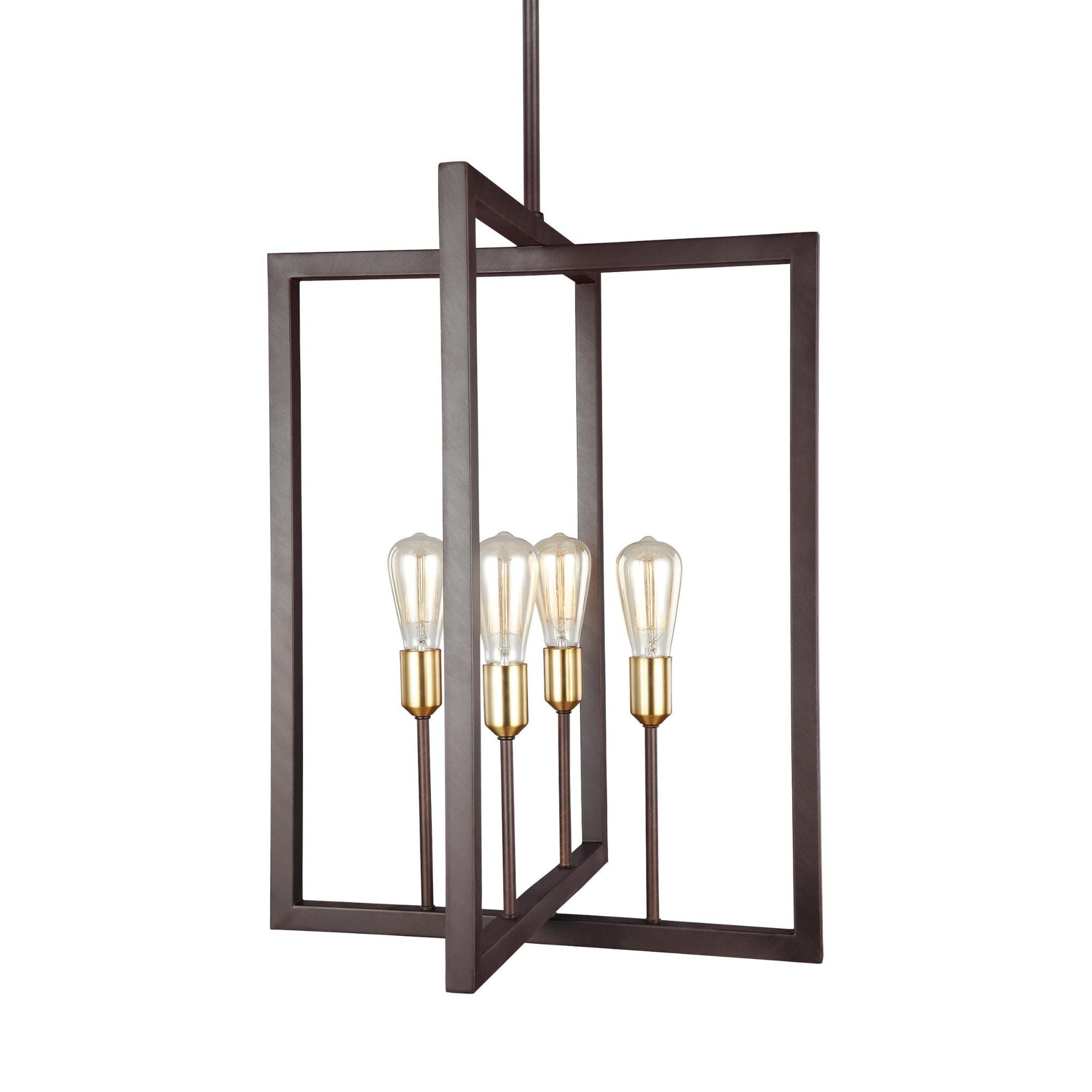 Sean Lavin Finnegan Tall Lantern in New World Bronze