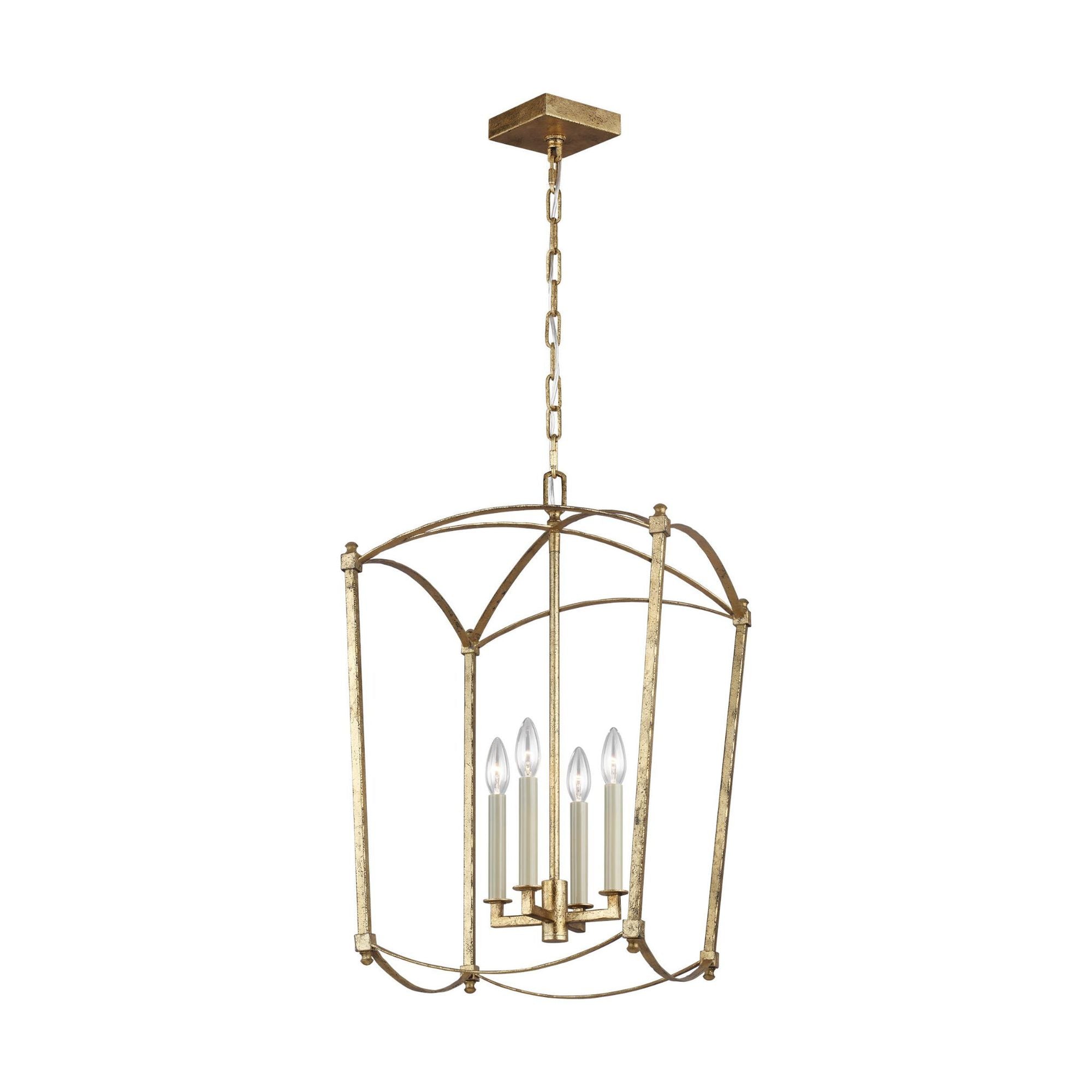 Sean Lavin Thayer Medium Lantern in Antique Gild