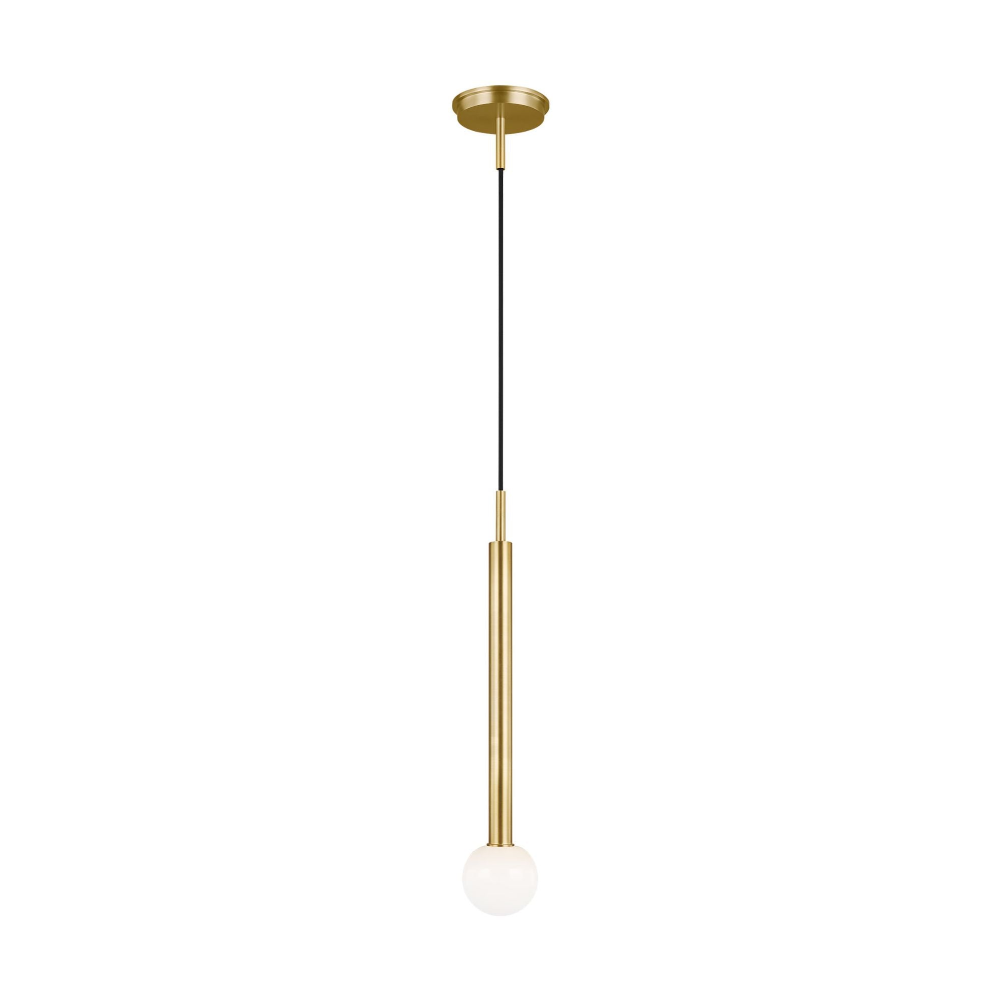 Kelly Wearstler Nodes Short Pendant in Burnished Brass