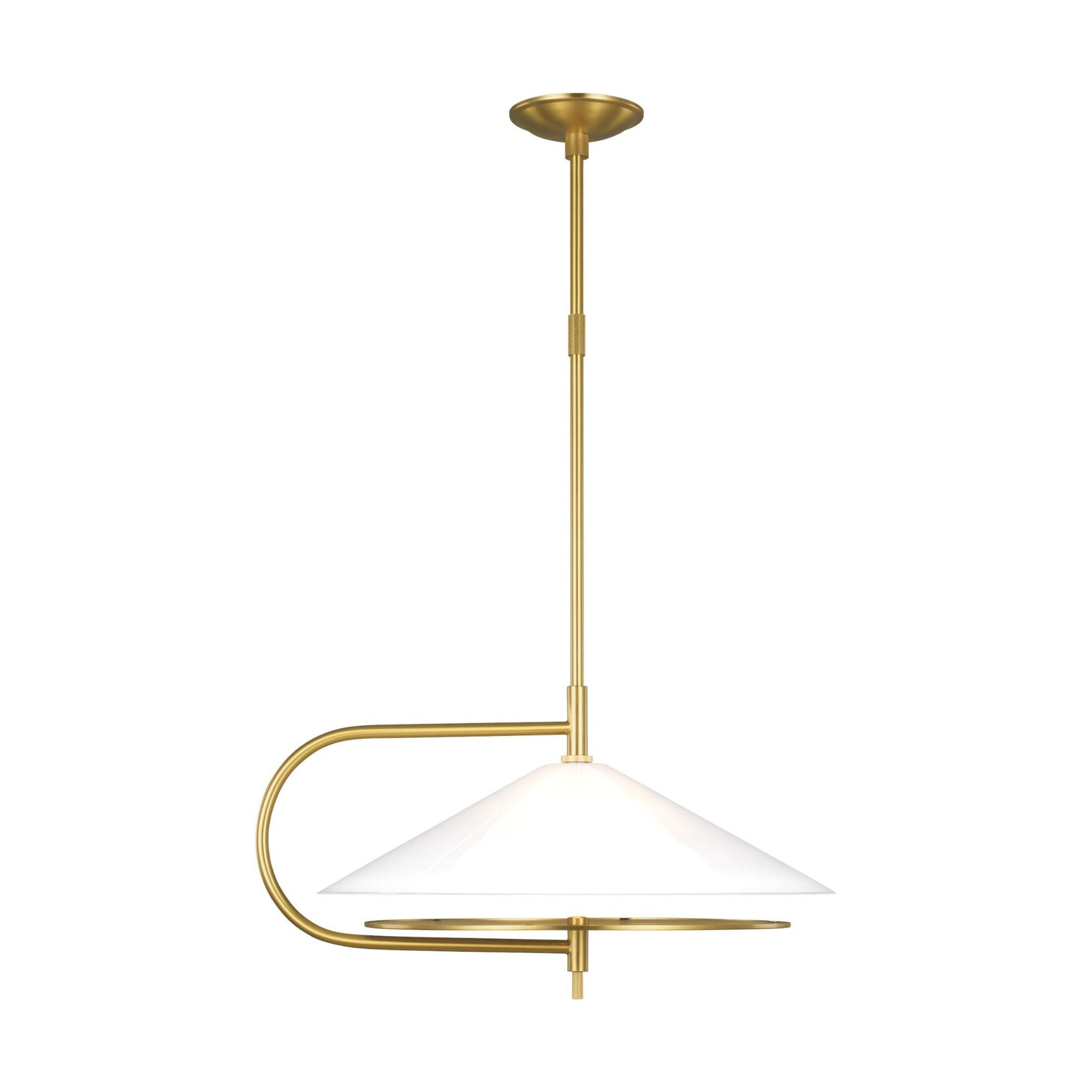 Kelly Wearstler Gesture Pendant in Burnished Brass