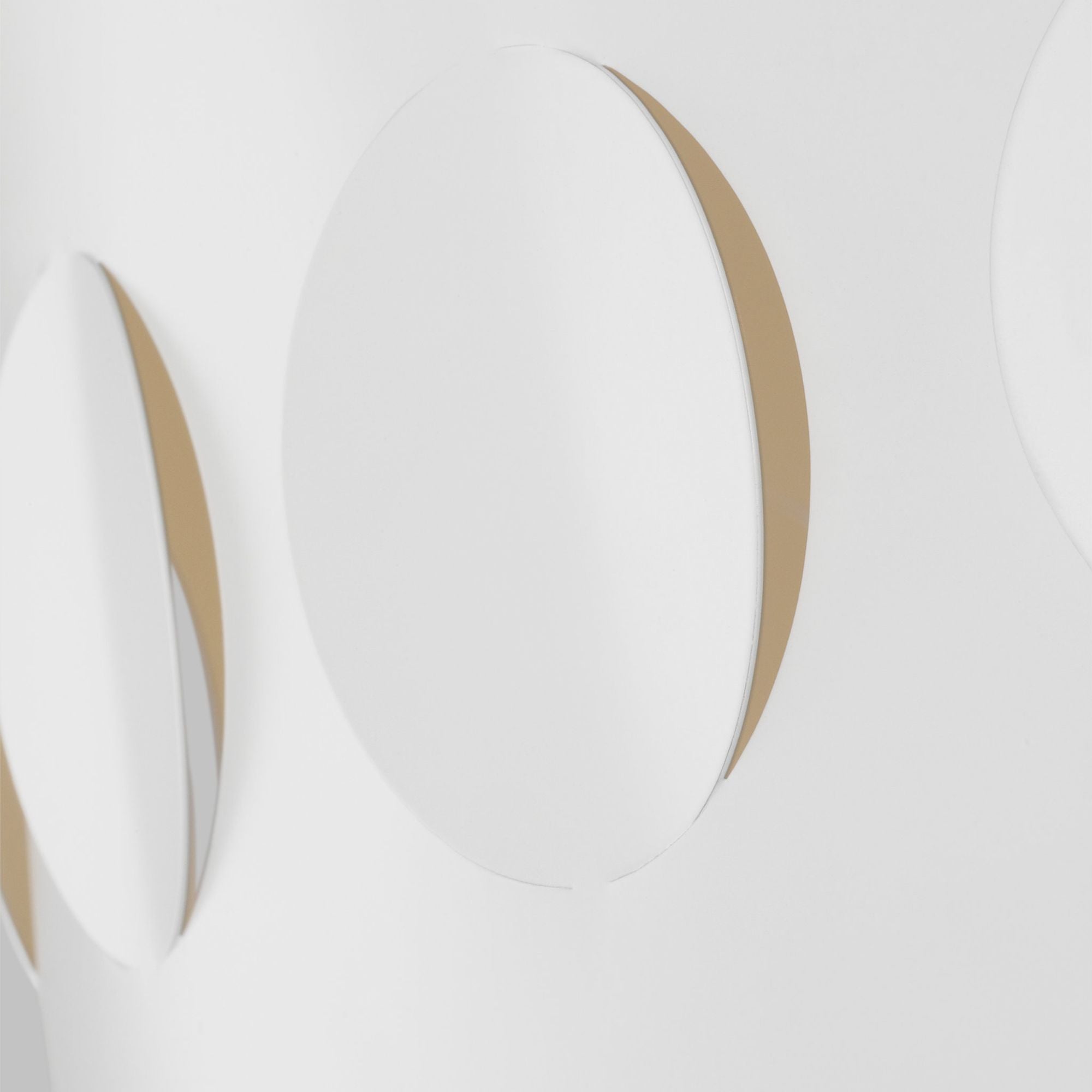 kate spade new york Dottie Large Flush Mount in Burnished Brass