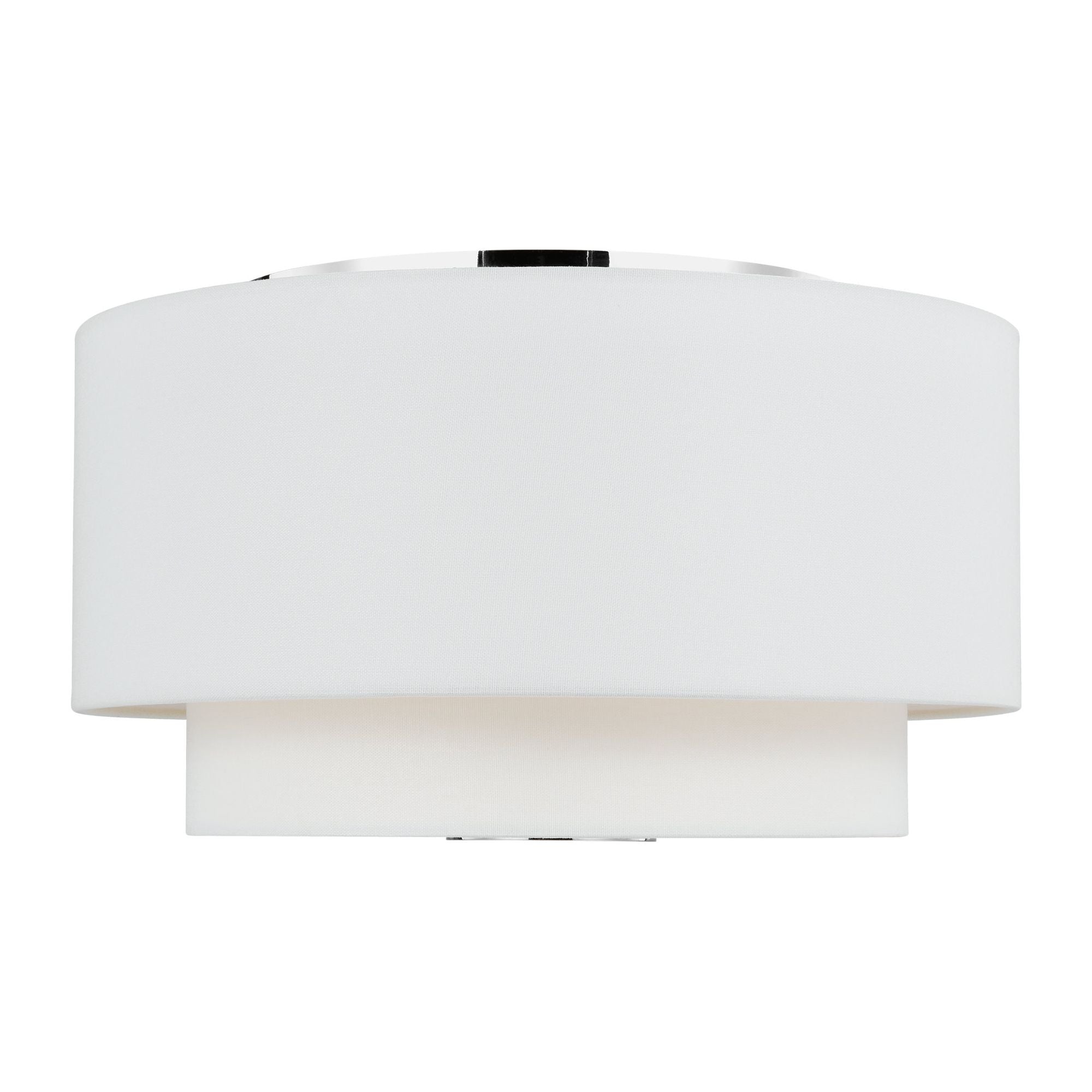 kate spade new york Sawyer Flush Mount in Polished Nickel