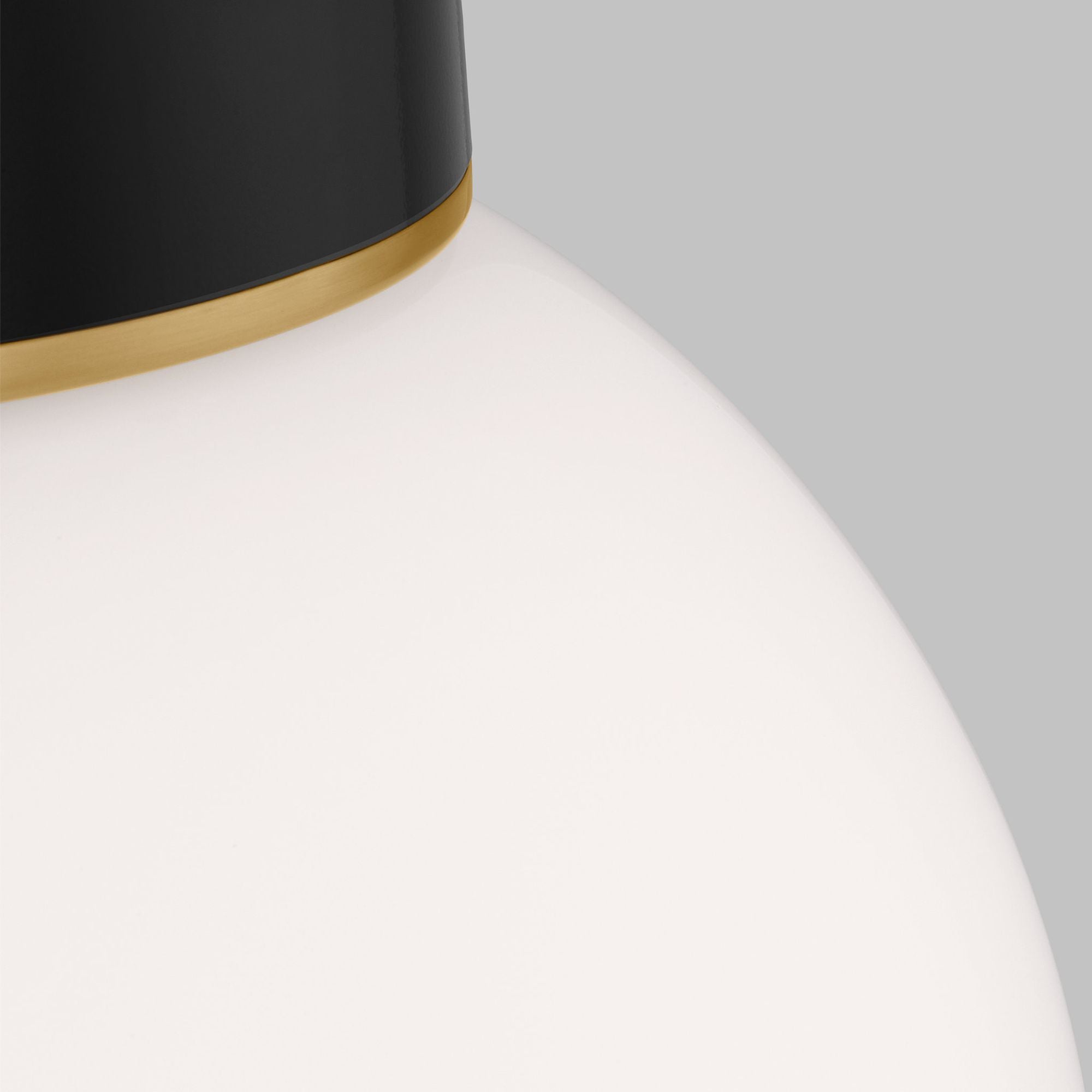 kate spade new york Monroe Small Flush Mount in Burnished Brass