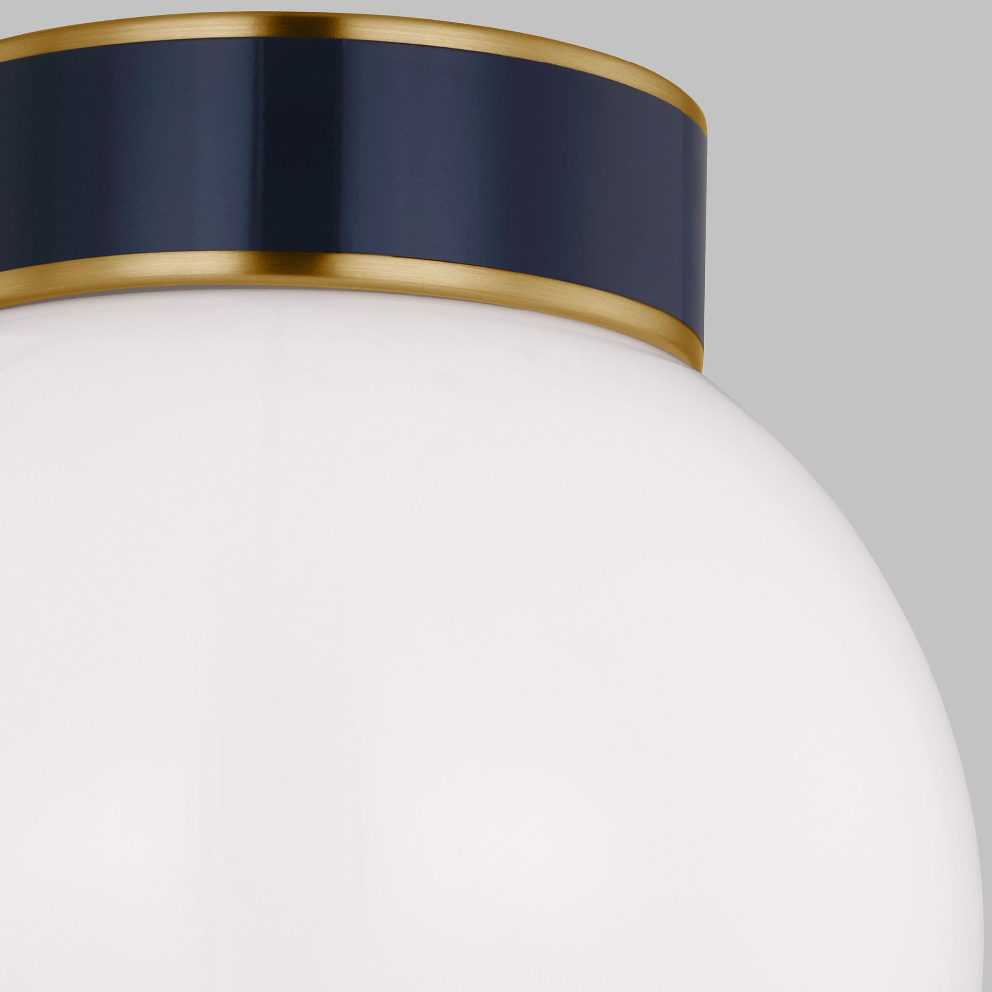 kate spade new york Monroe Small Flush Mount in Burnished Brass