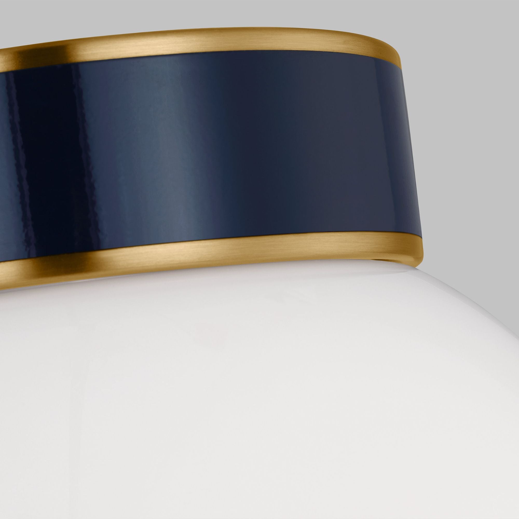 kate spade new york Monroe Small Flush Mount in Burnished Brass