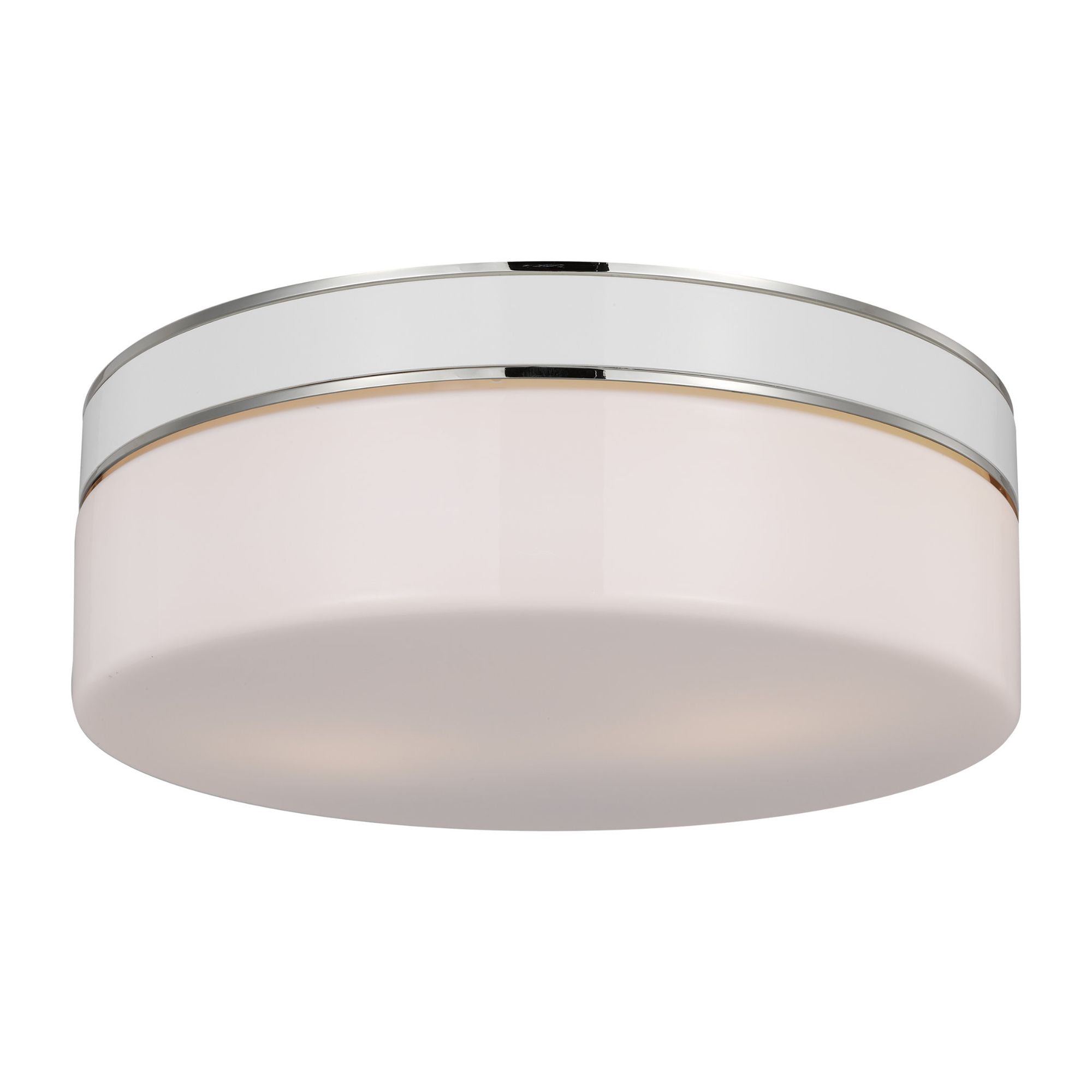 kate spade new york Monroe Large Flush Mount in Polished Nickel