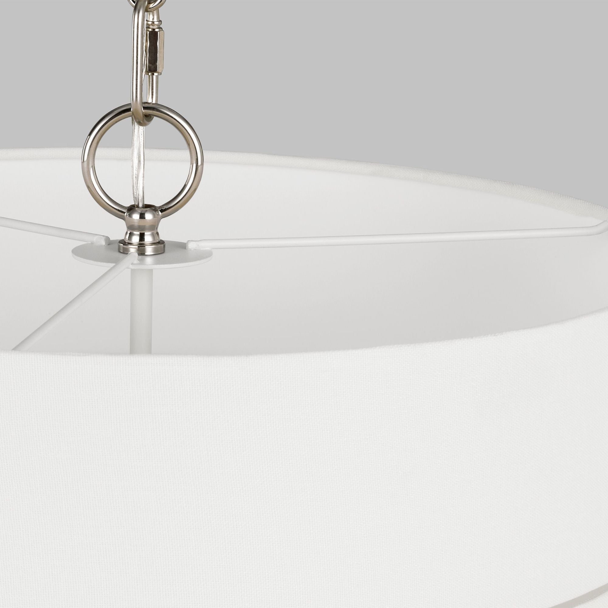 kate spade new york Sawyer Pendant in Polished Nickel