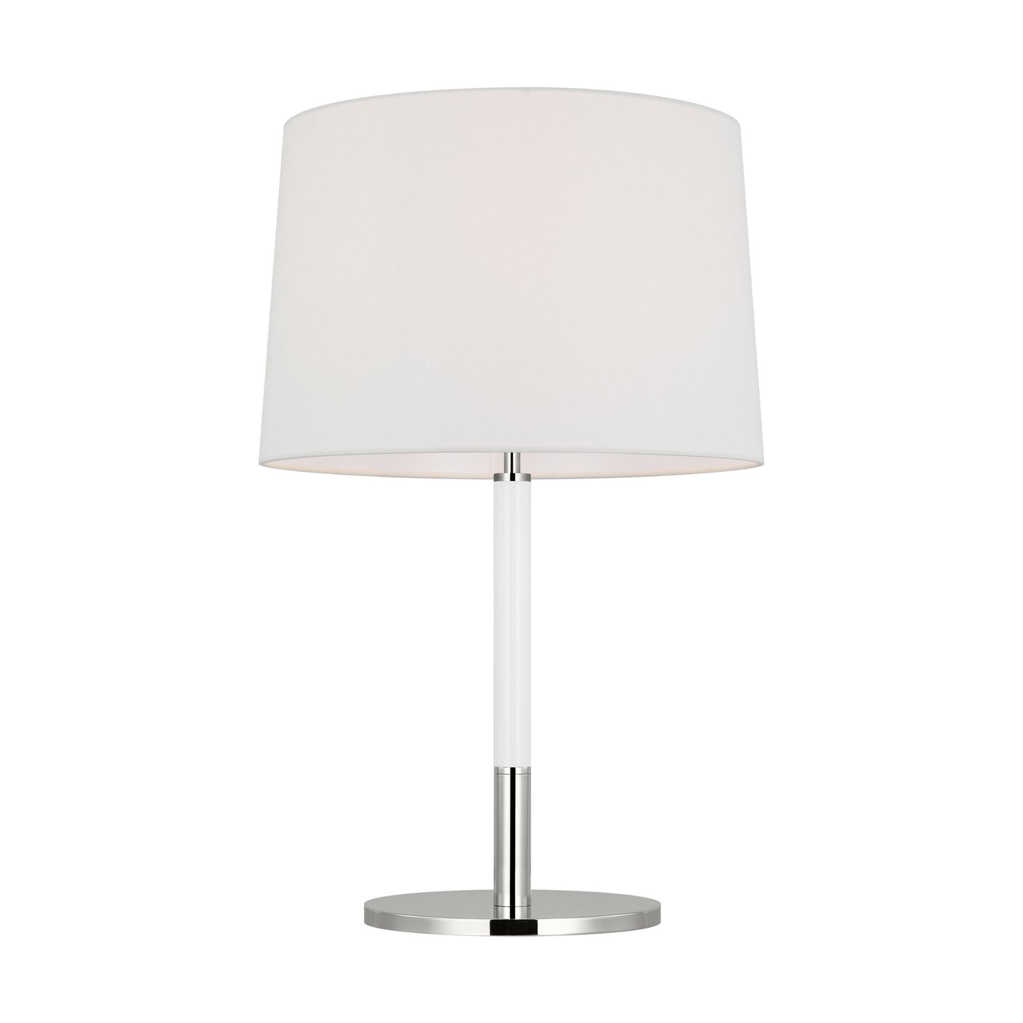 kate spade new york Monroe Medium Table Lamp in Polished Nickel