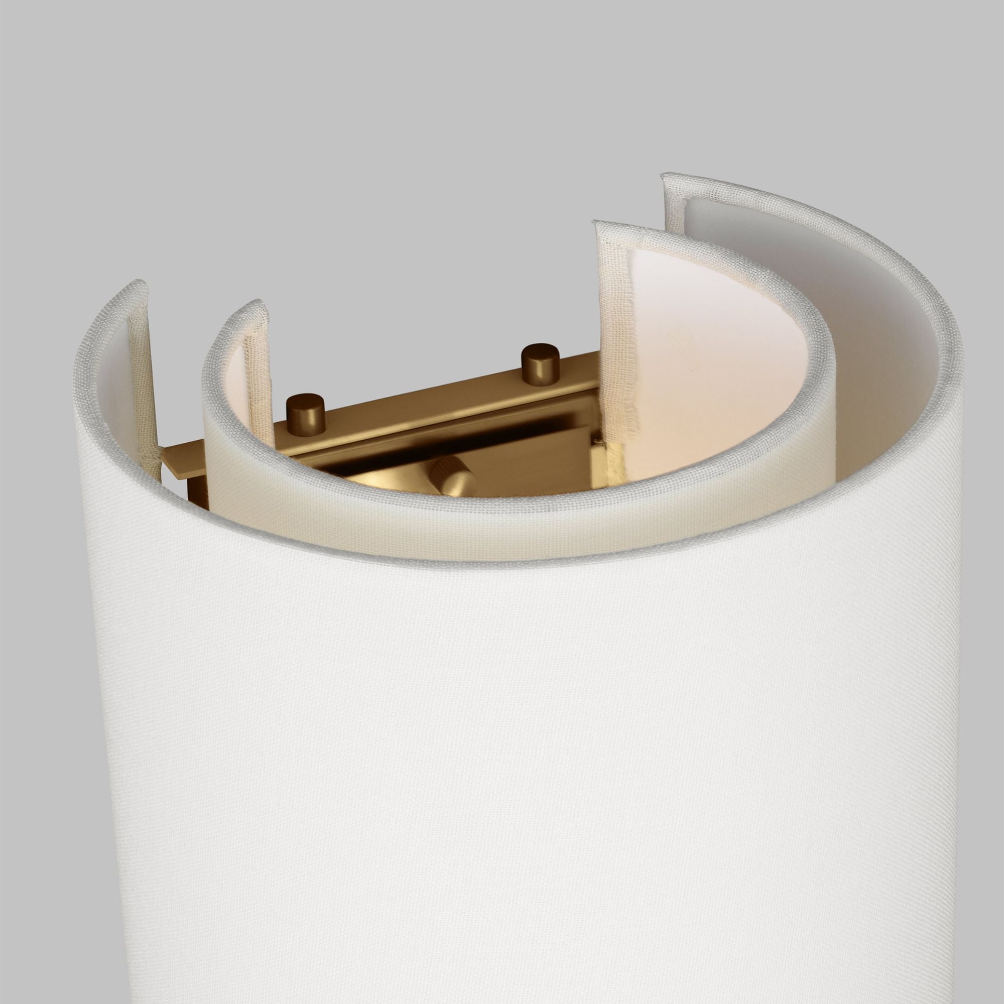kate spade new york Sawyer Sconce in Burnished Brass