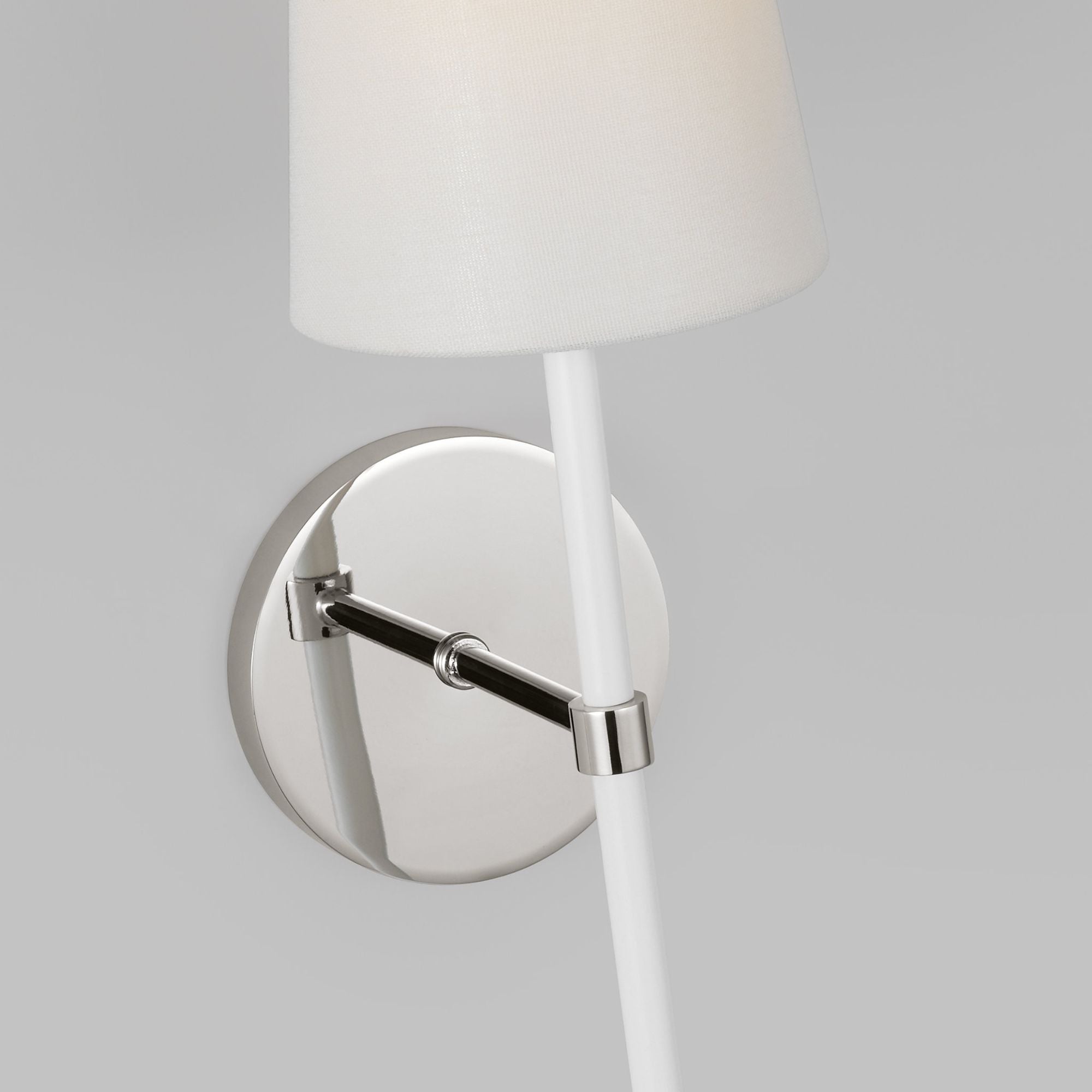 kate spade new york Monroe Tail Sconce in Polished Nickel