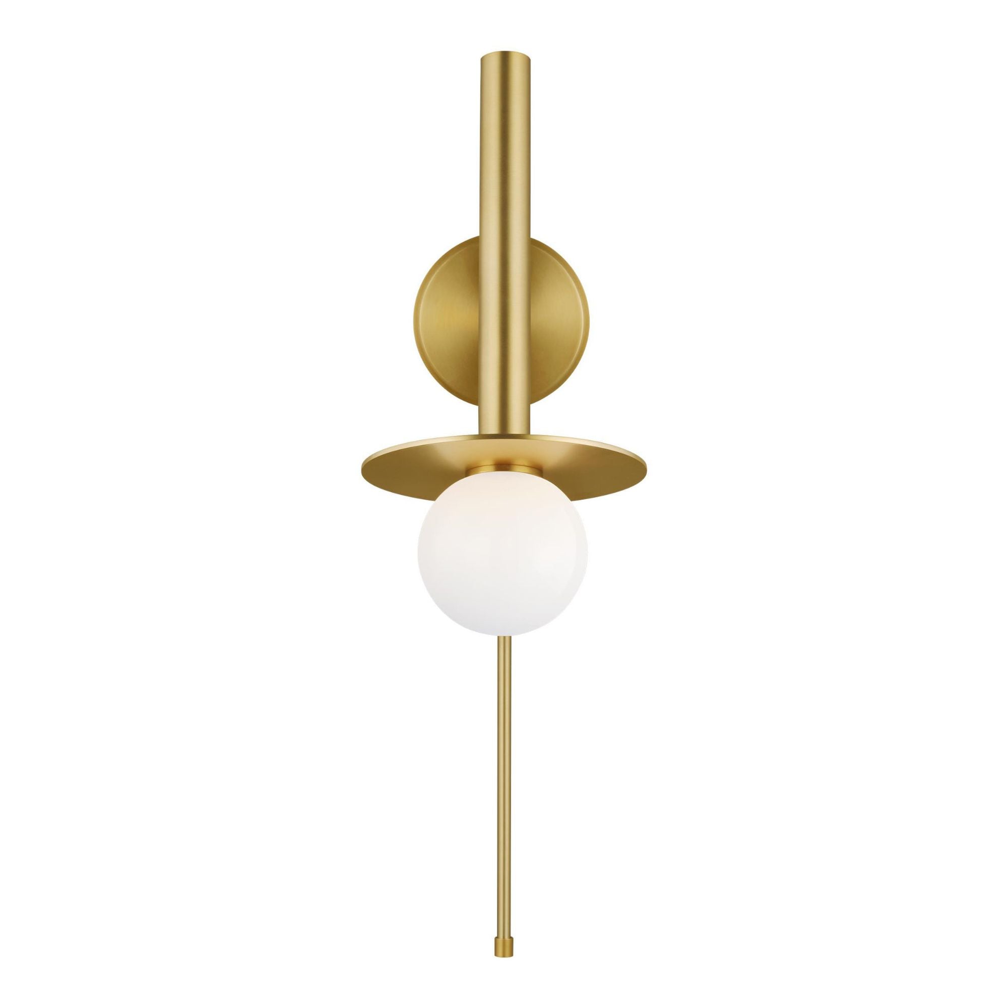 Kelly Wearstler Nodes Pivot Sconce in Burnished Brass