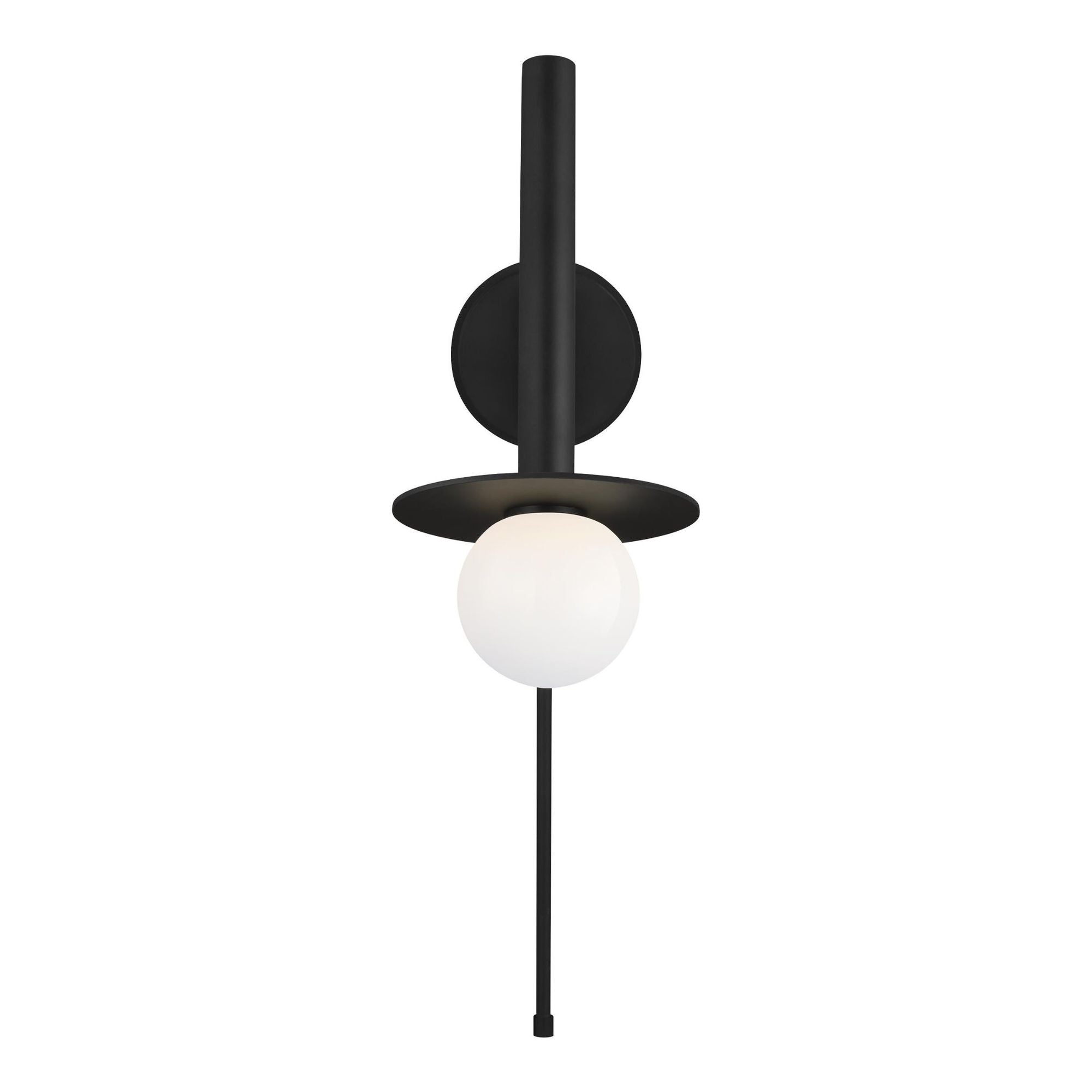 Kelly Wearstler Nodes Pivot Sconce in Midnight Black