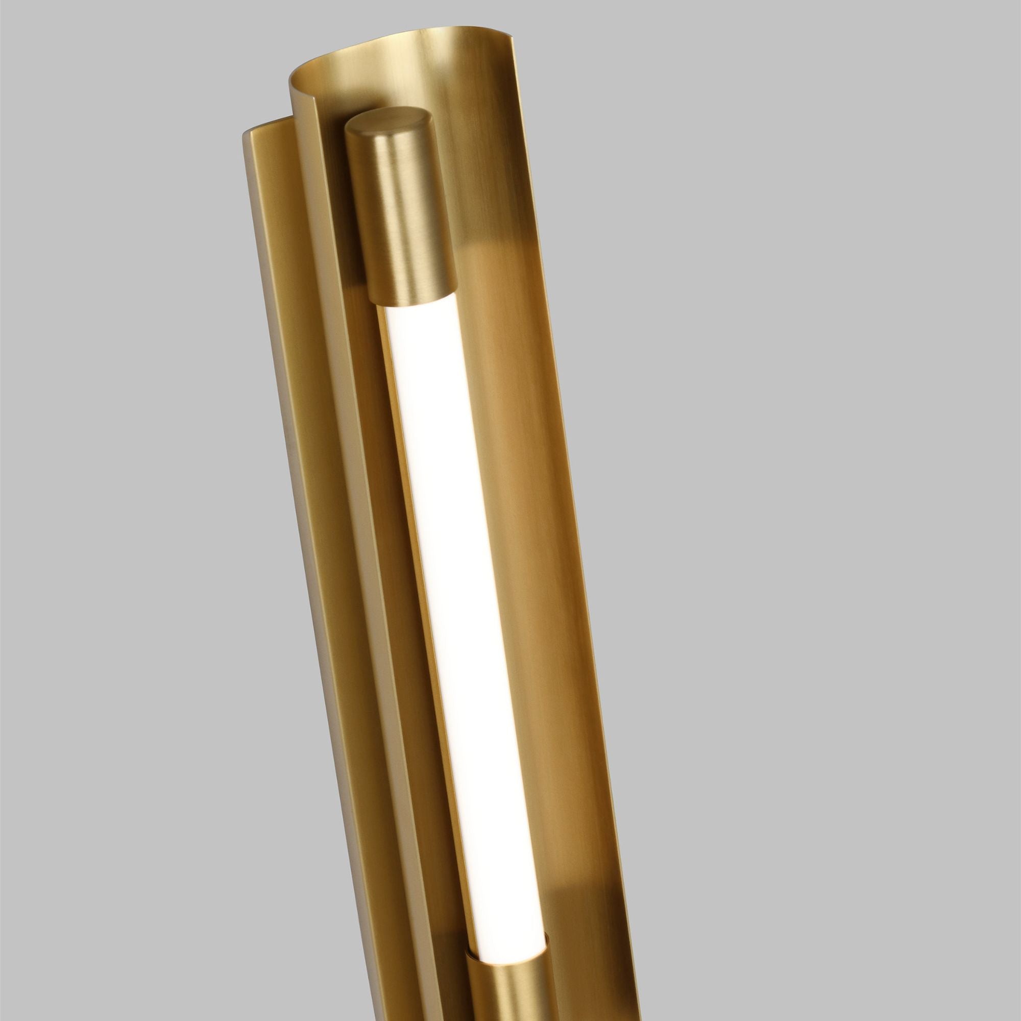 Kelly Wearstler Carson Small Vanity in Burnished Brass