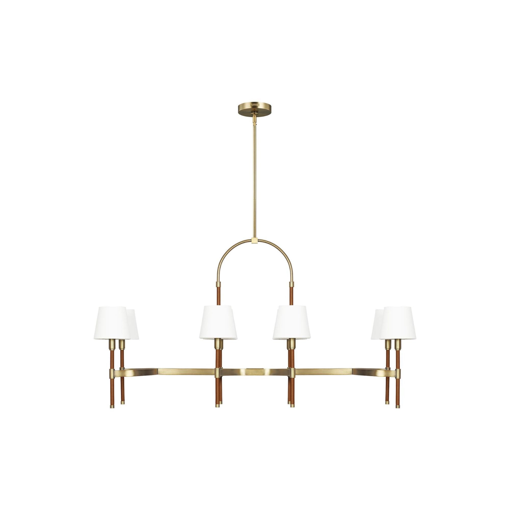 Lauren Ralph Lauren Katie Linear Chandelier in Time Worn Brass