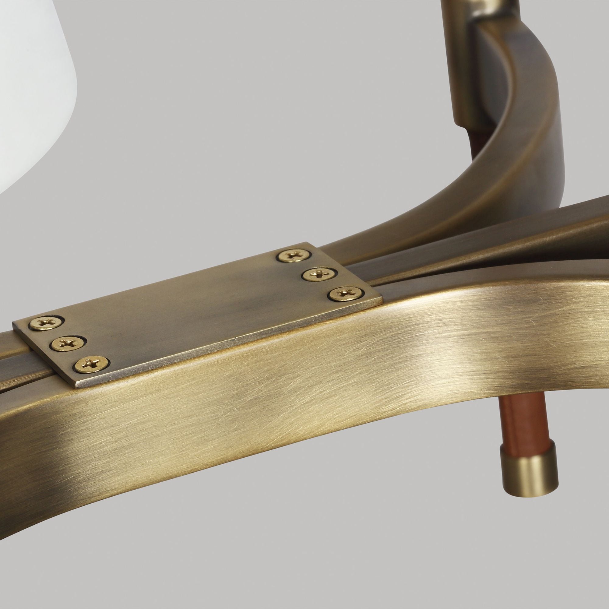 Lauren Ralph Lauren Katie Linear Chandelier in Time Worn Brass