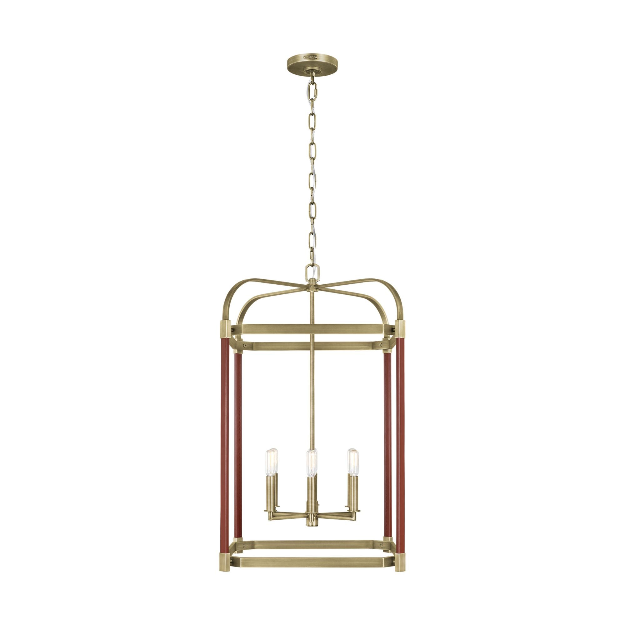 Lauren Ralph Lauren Hadley Large Lantern in Time Worn Brass
