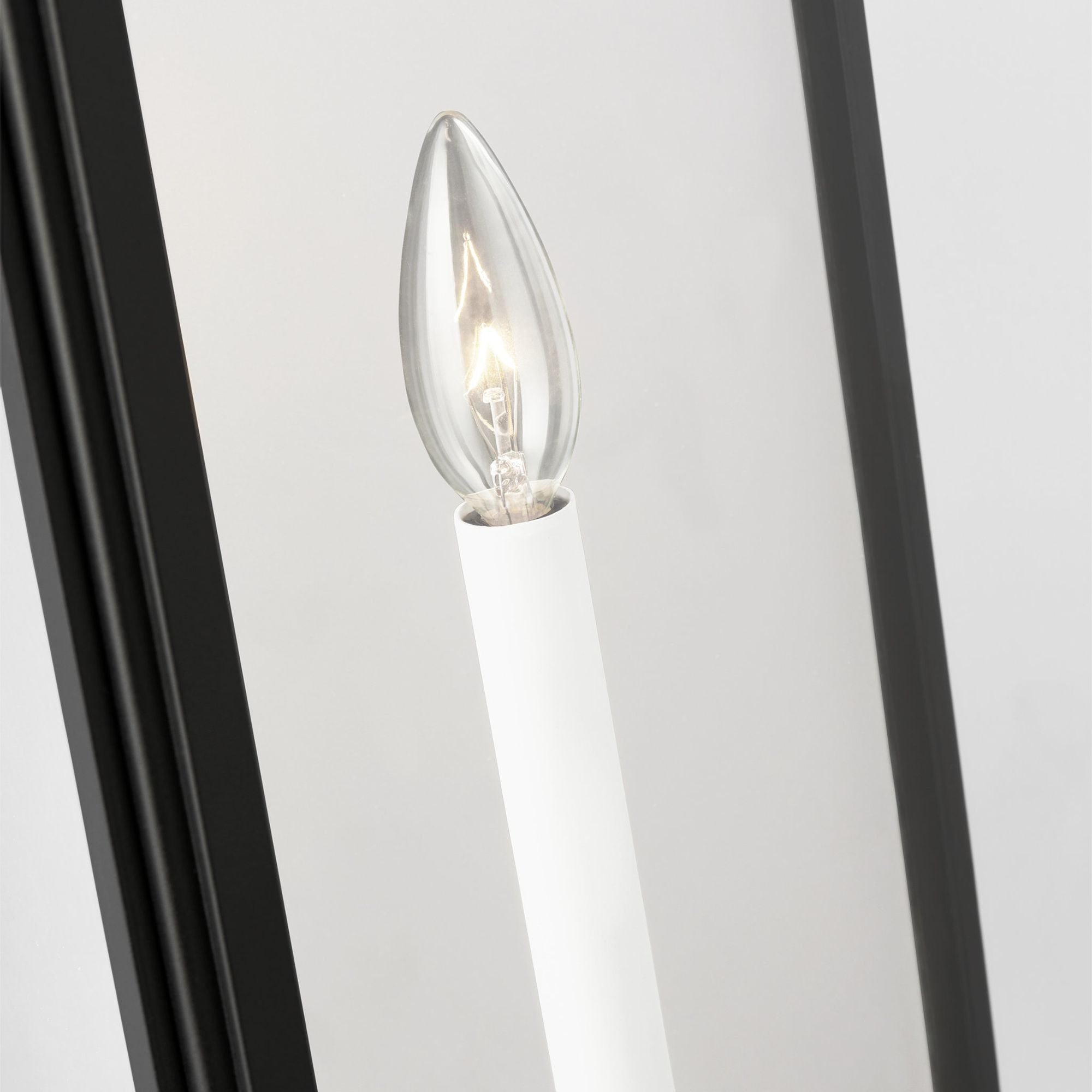 Lauren Ralph Lauren Edgar Large Wall Lantern in Textured Black