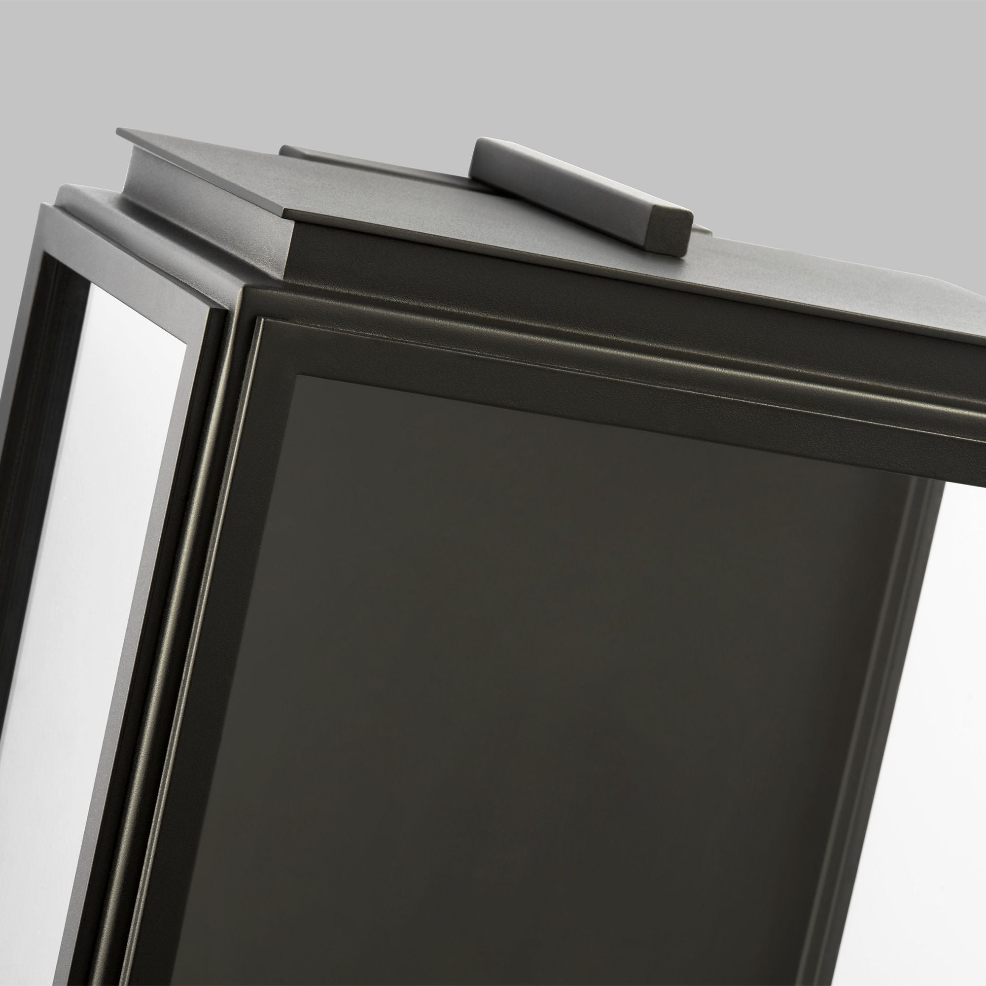 Lauren Ralph Lauren Edgar Extra Large Wall Lantern in Textured Black