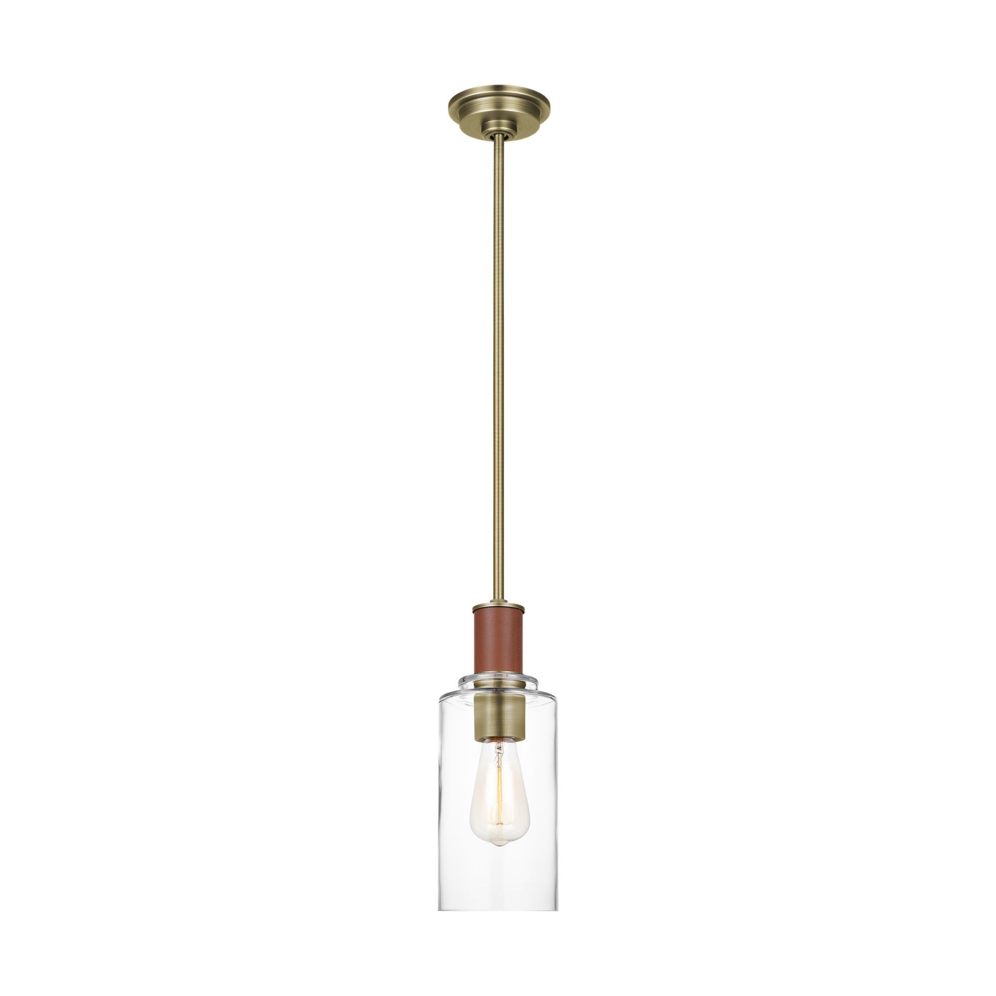 Lauren Ralph Lauren Hadley Tall Pendant in Time Worn Brass