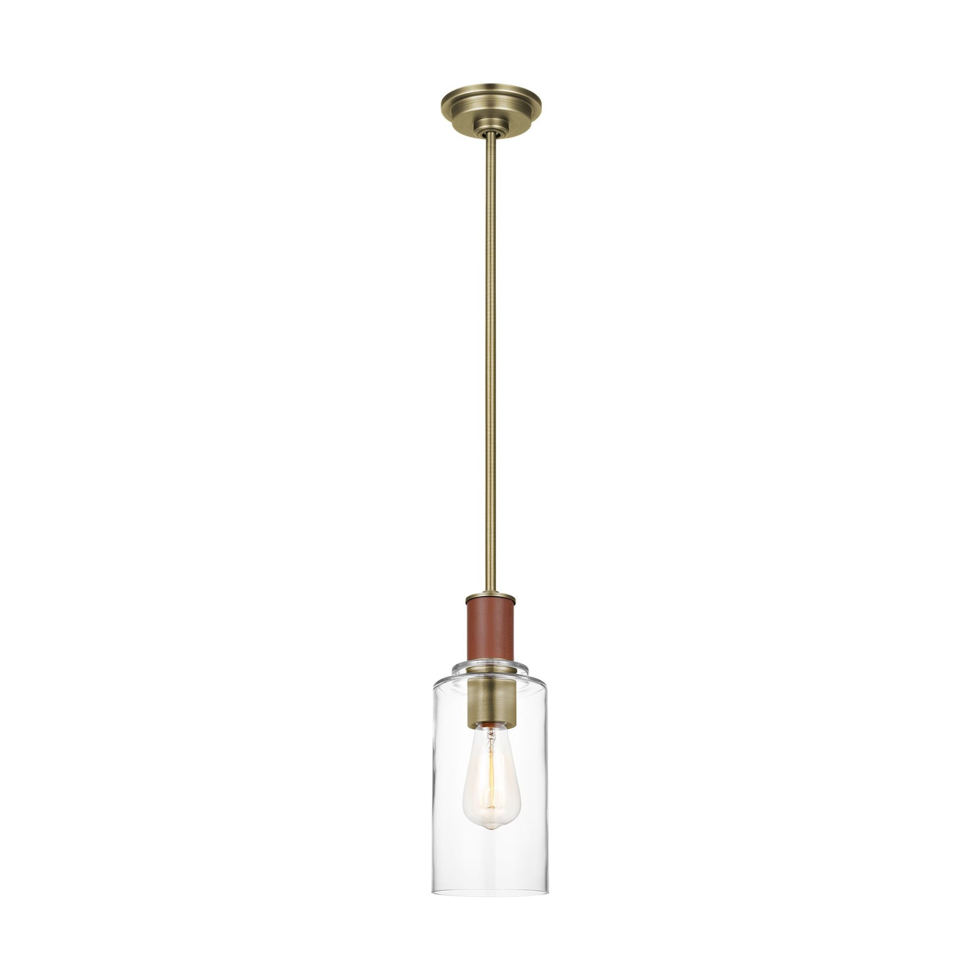 Lauren Ralph Lauren Hadley Tall Pendant in Time Worn Brass
