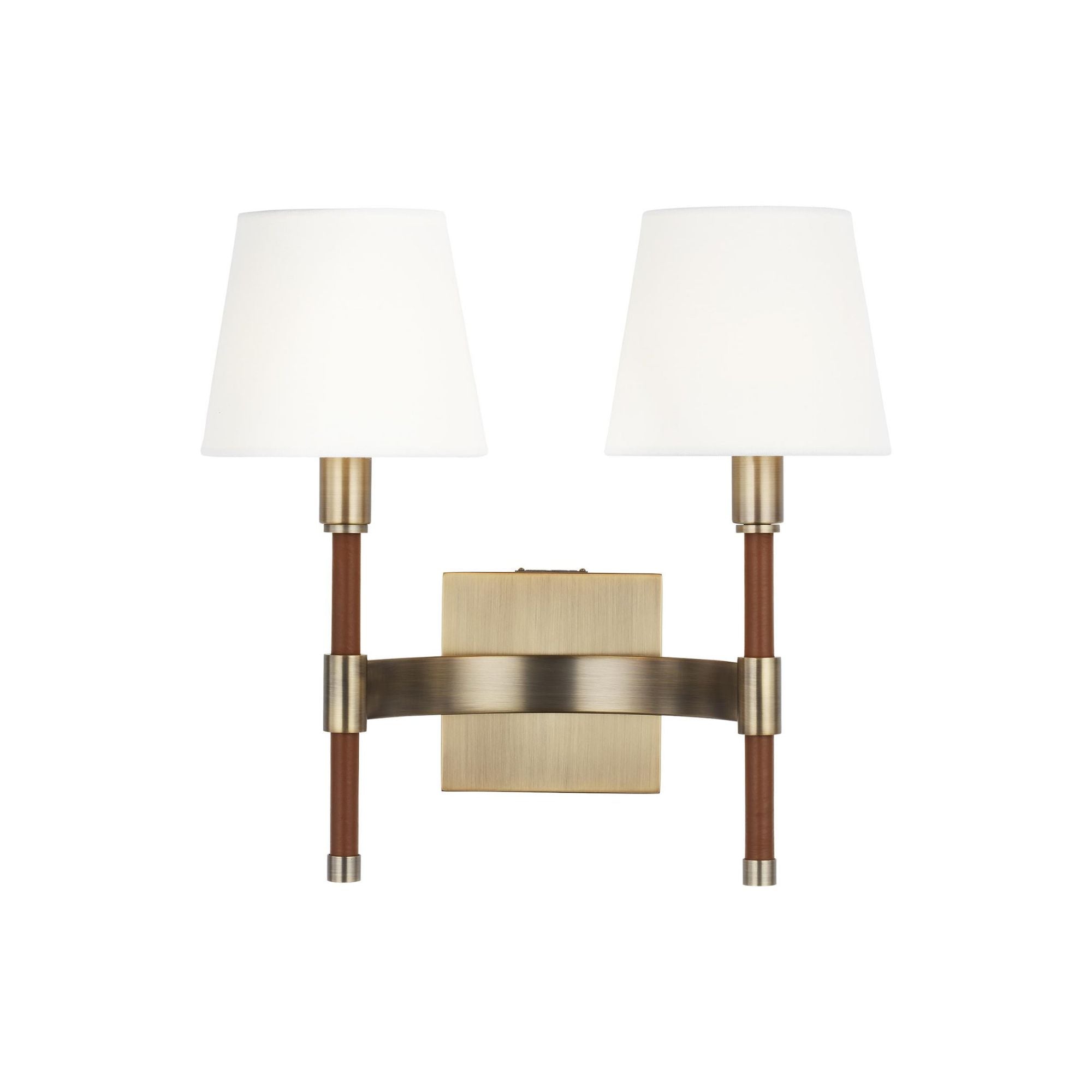Lauren Ralph Lauren Katie Double Sconce in Time Worn Brass