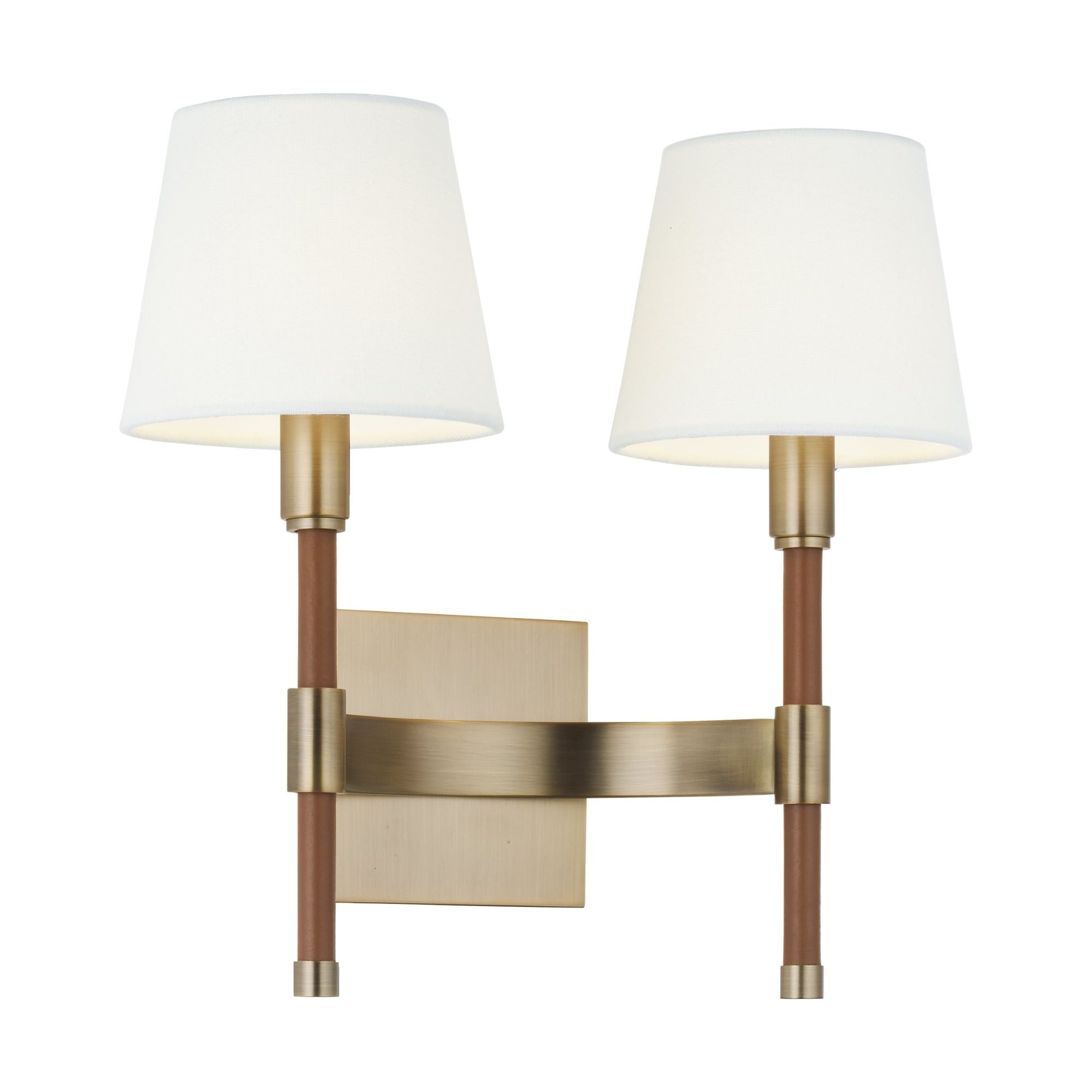 Lauren Ralph Lauren Katie Double Sconce in Time Worn Brass