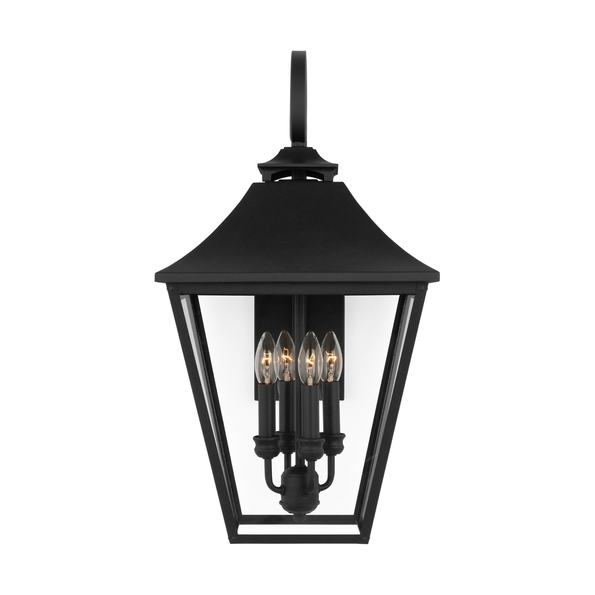 Sean Lavin Galena Large Lantern in Textured Black