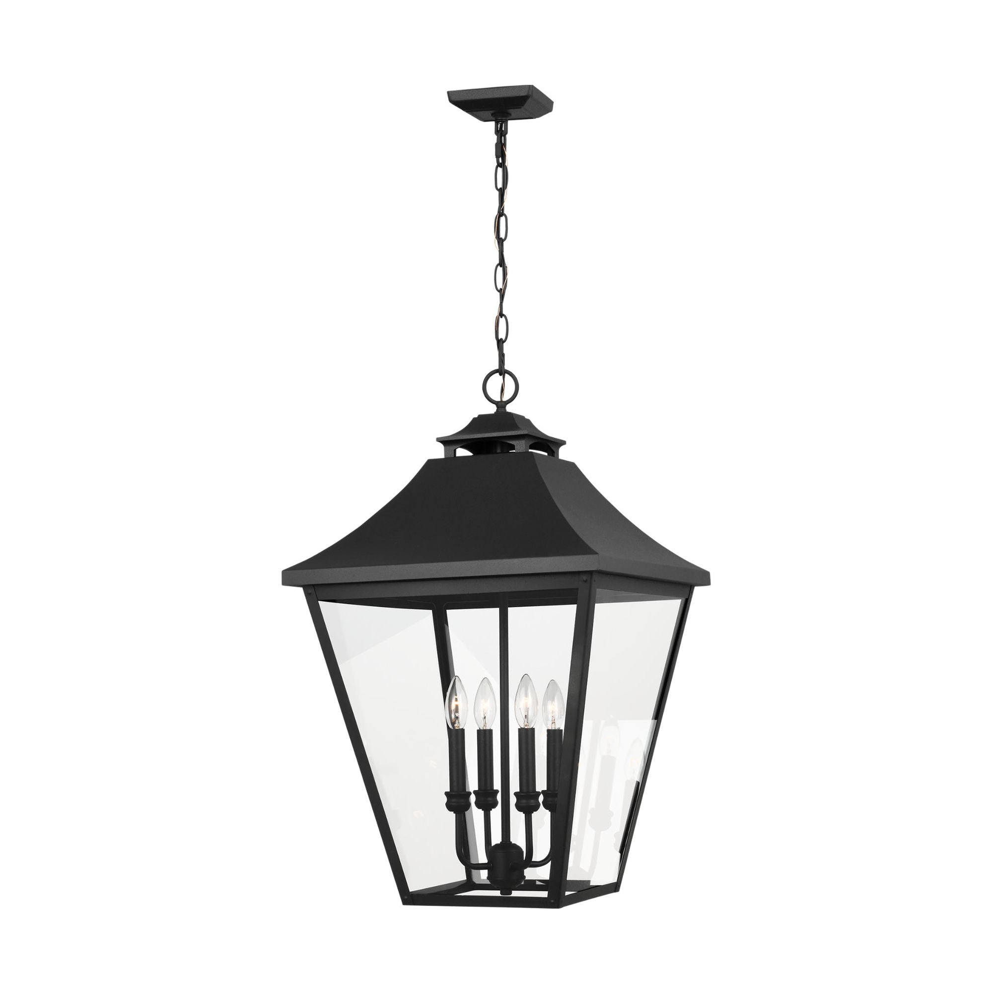 Sean Lavin Galena Large Pendant in Textured Black