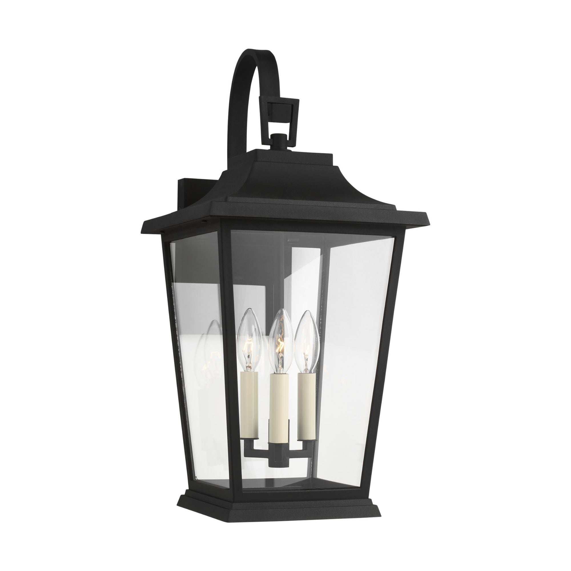 Sean Lavin Warren Medium Lantern in Textured Black