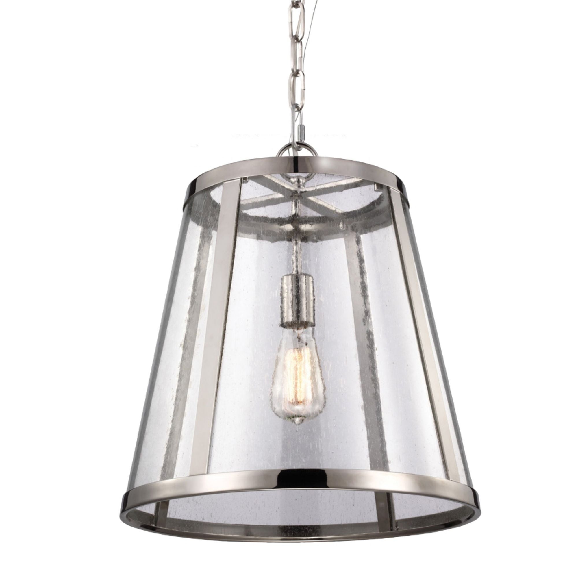 Sean Lavin Harrow Medium Pendant in Polished Nickel