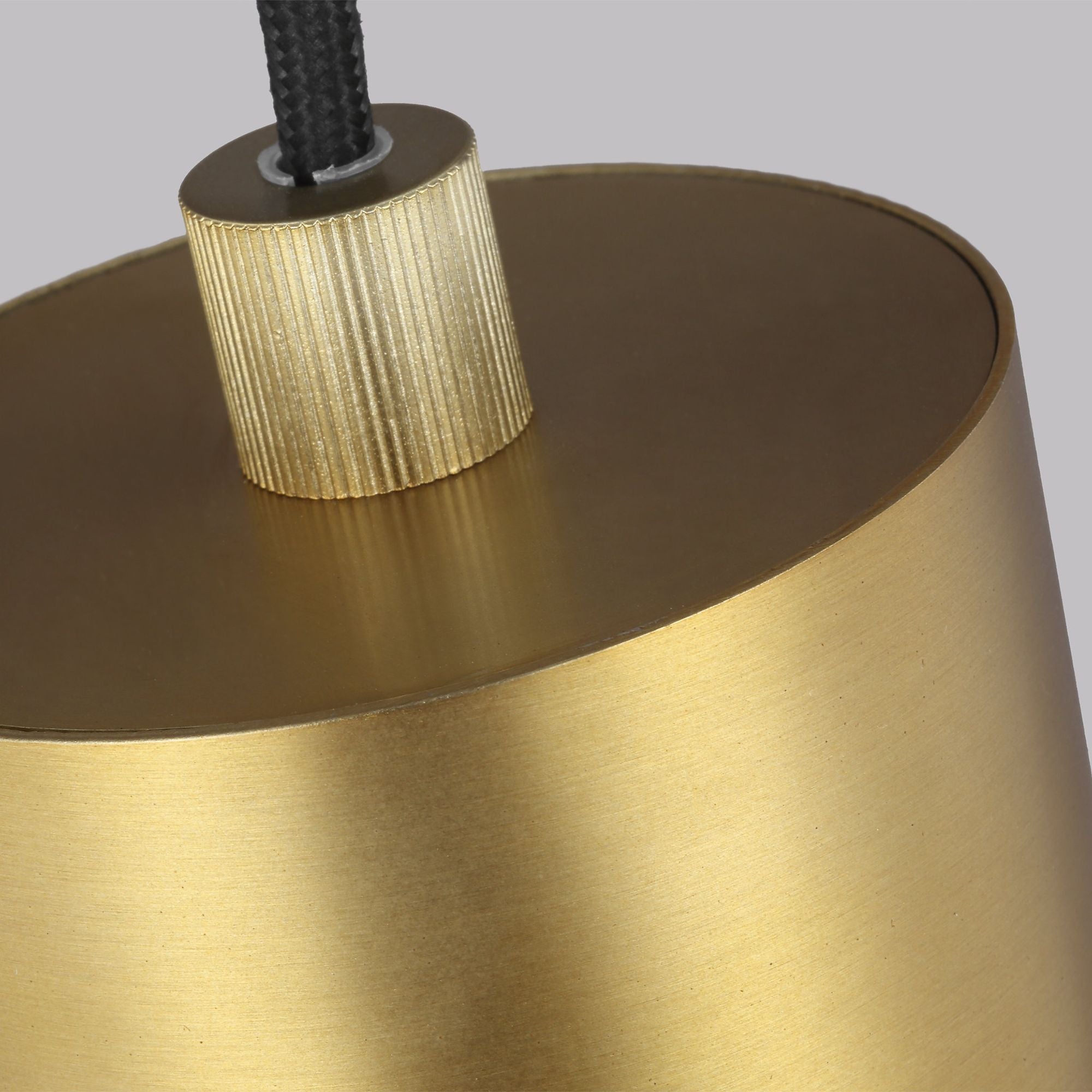 Sean Lavin Brynne Small LED Pendant in Burnished Brass