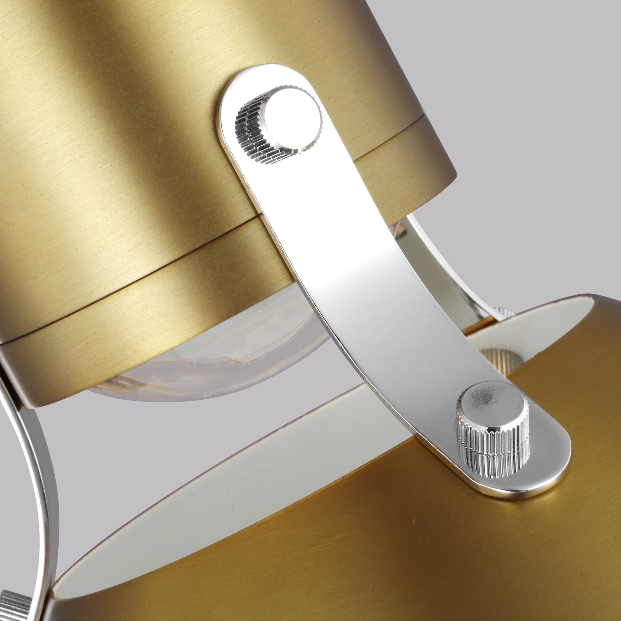 Sean Lavin Brynne Small LED Pendant in Burnished Brass