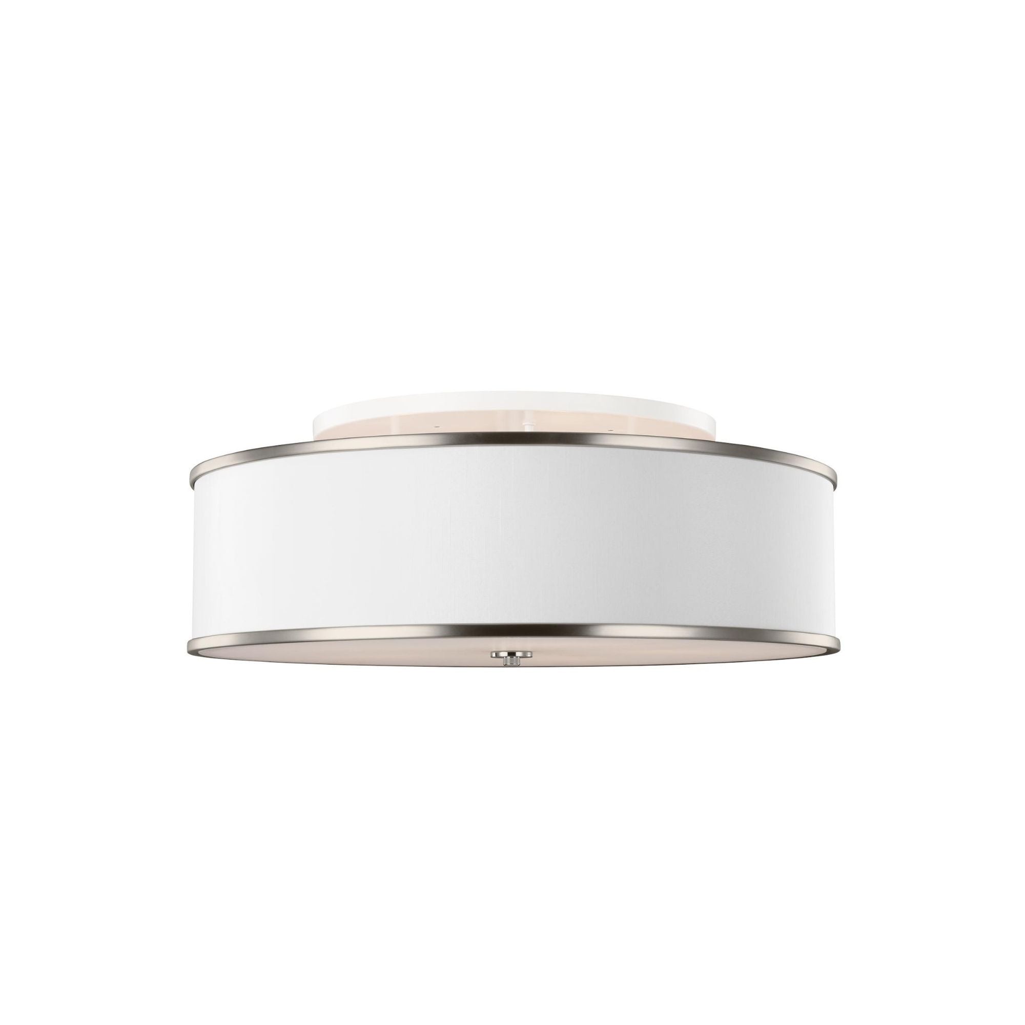 Sean Lavin Lennon Large Semi-Flush Mount in Satin Nickel