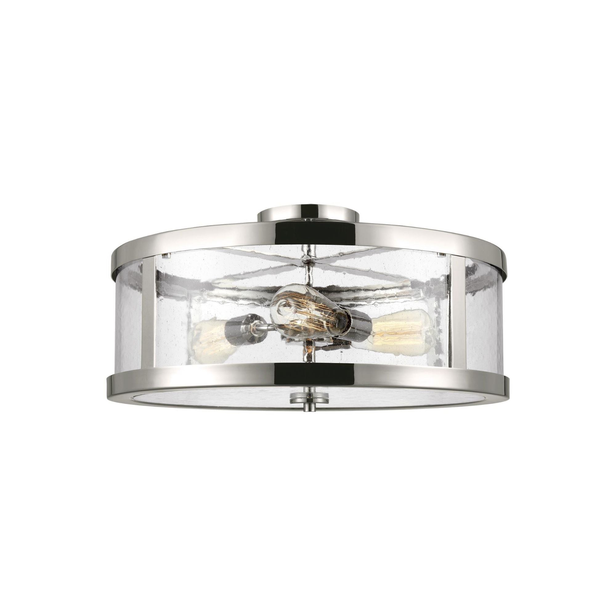 Sean Lavin Harrow Large Semi-Flush Mount in Polished Nickel