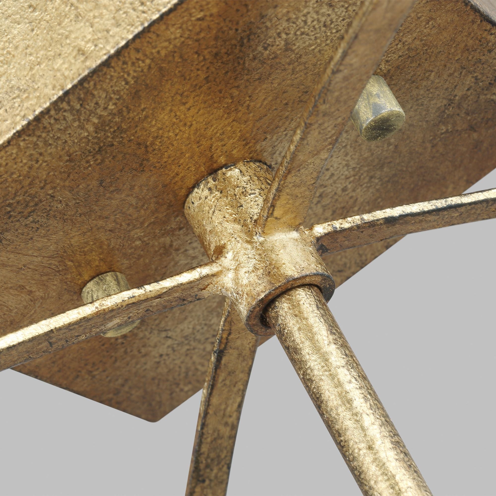 Sean Lavin Thayer Semi-Flush Mount in Antique Gild