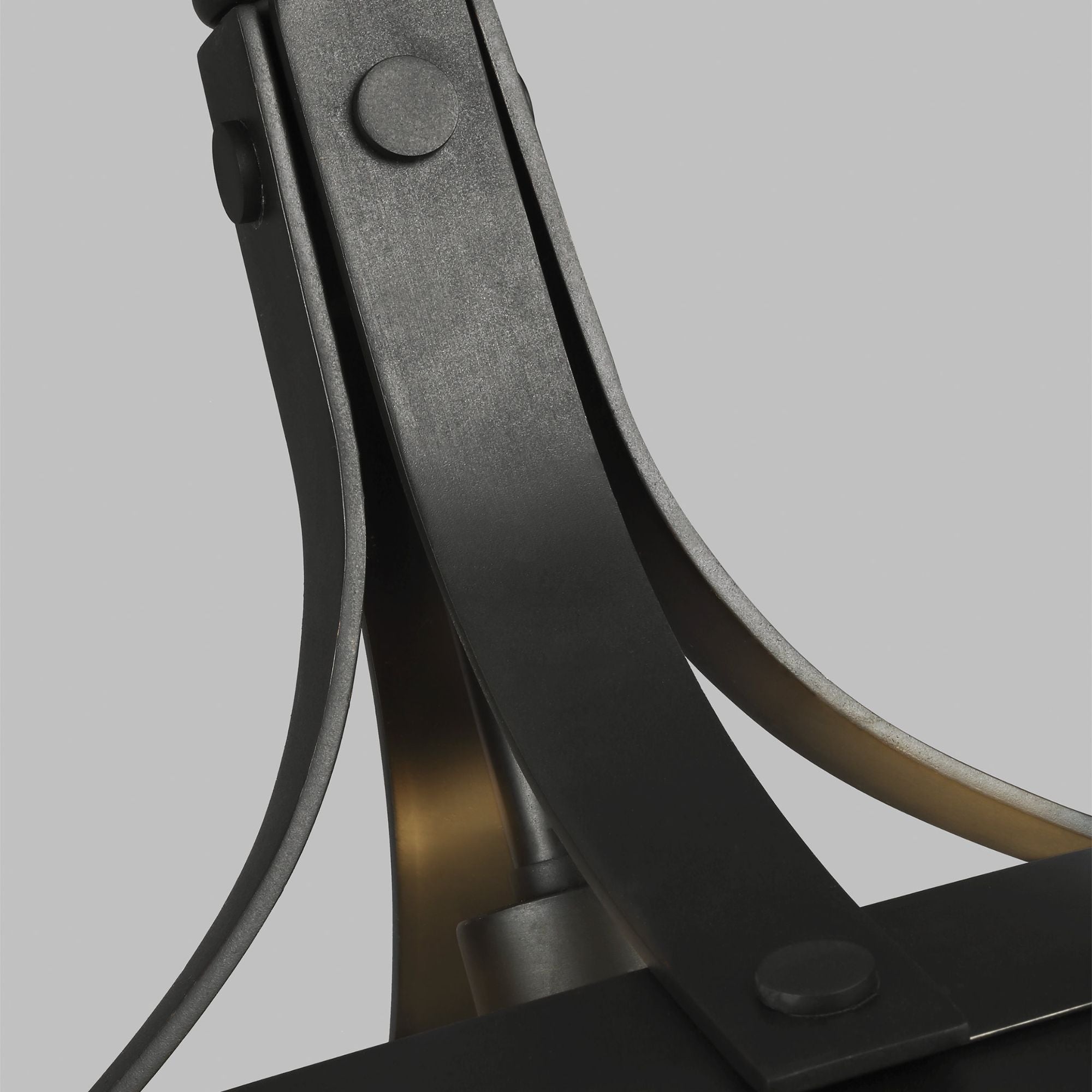 Thomas O'Brien Logan Medium Pendant in Aged Iron