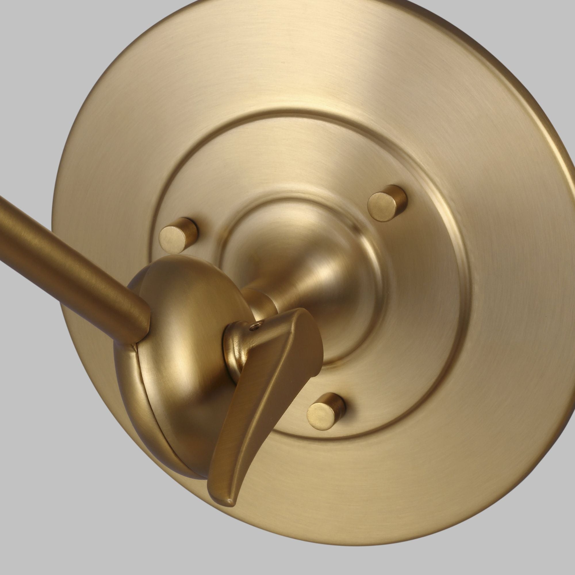 Thomas O'Brien Signoret Library Sconce in Burnished Brass