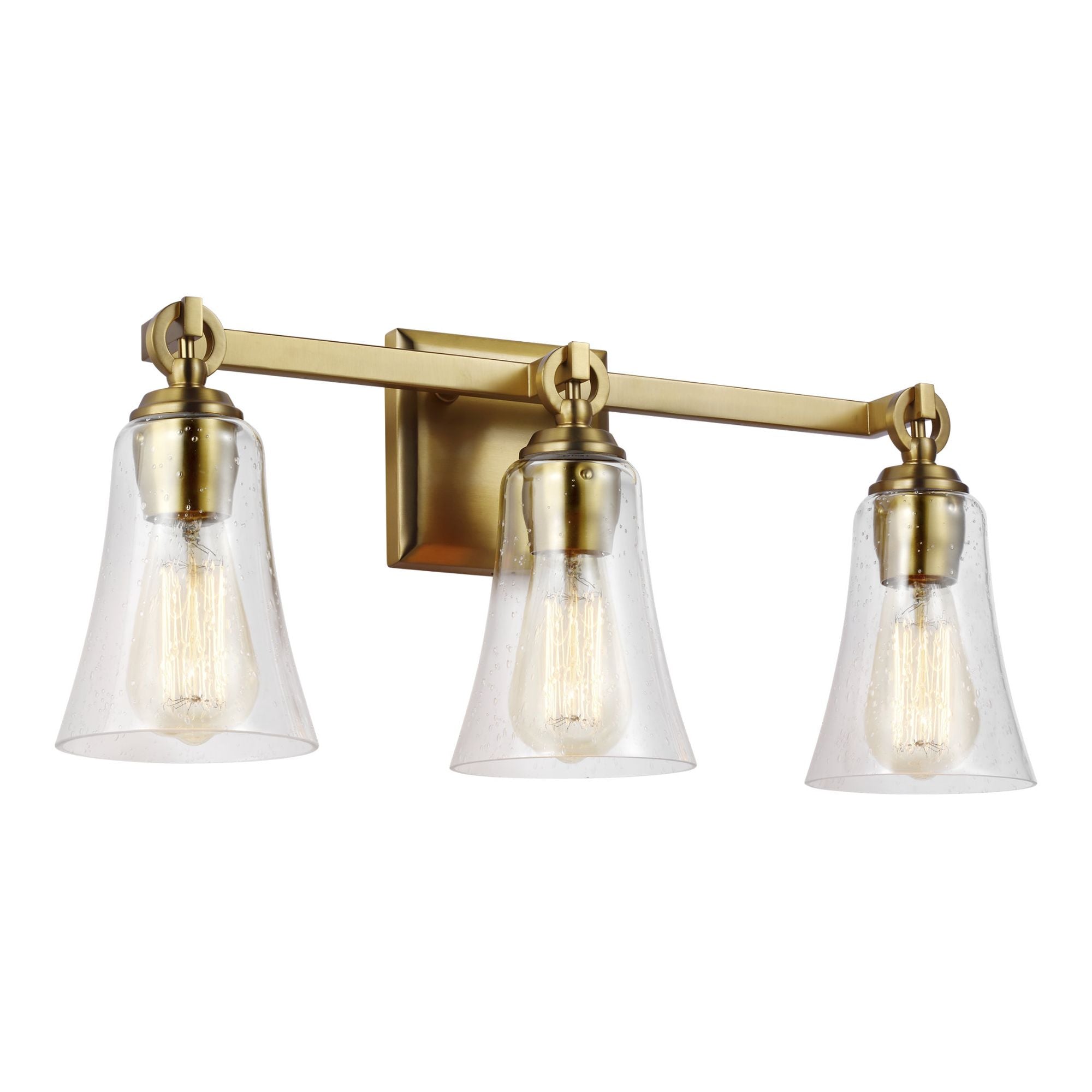 Sean Lavin Monterro 3 - Light Vanity in Burnished Brass
