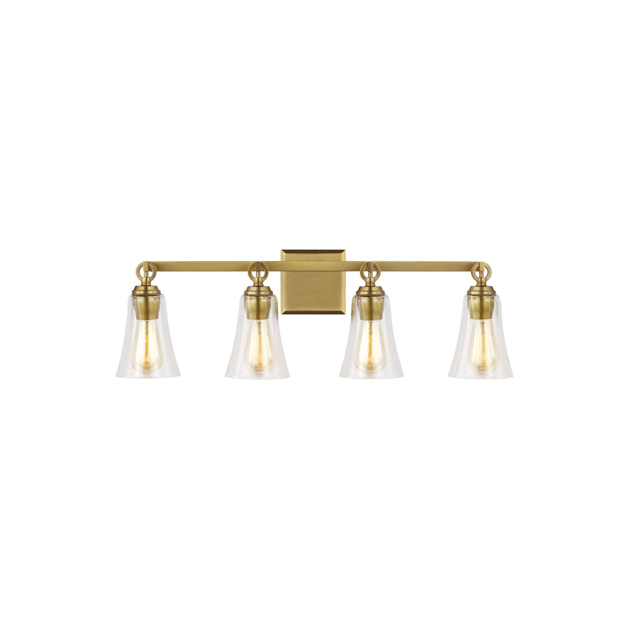Sean Lavin Monterro 4 - Light Vanity in Burnished Brass
