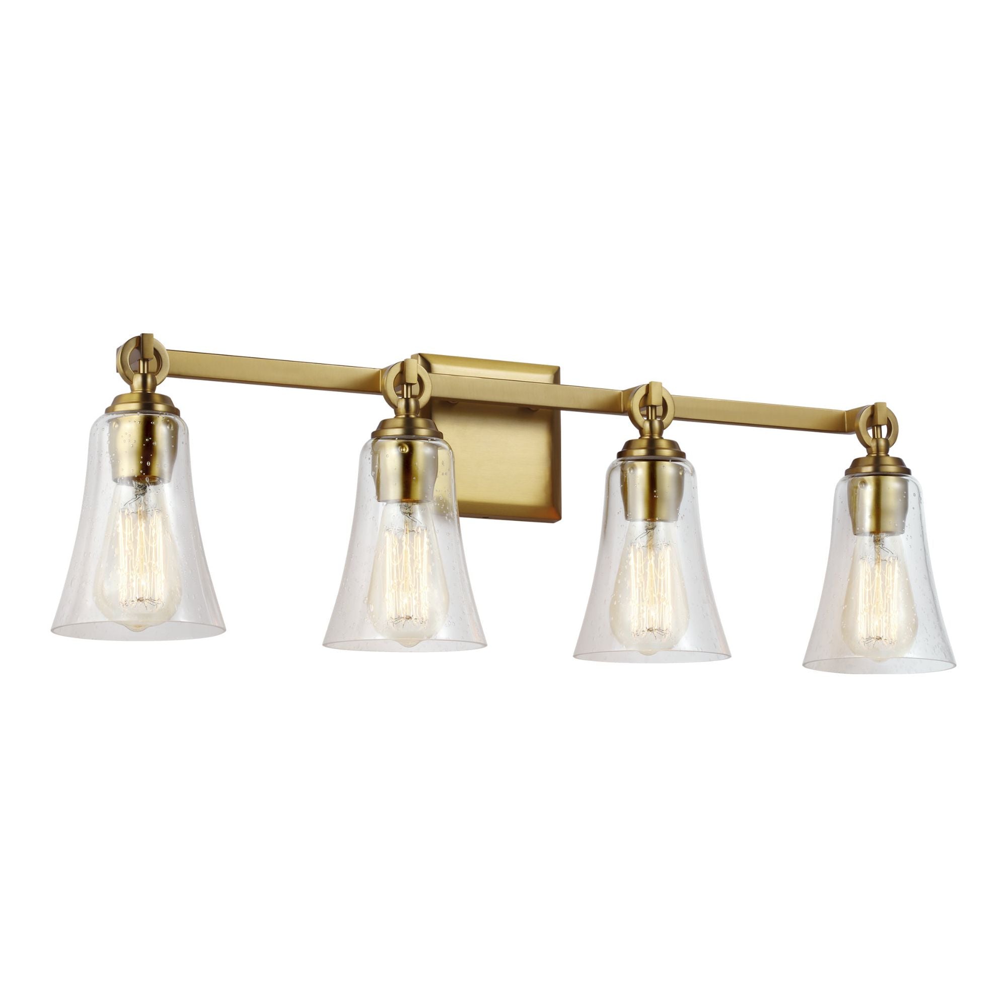 Sean Lavin Monterro 4 - Light Vanity in Burnished Brass