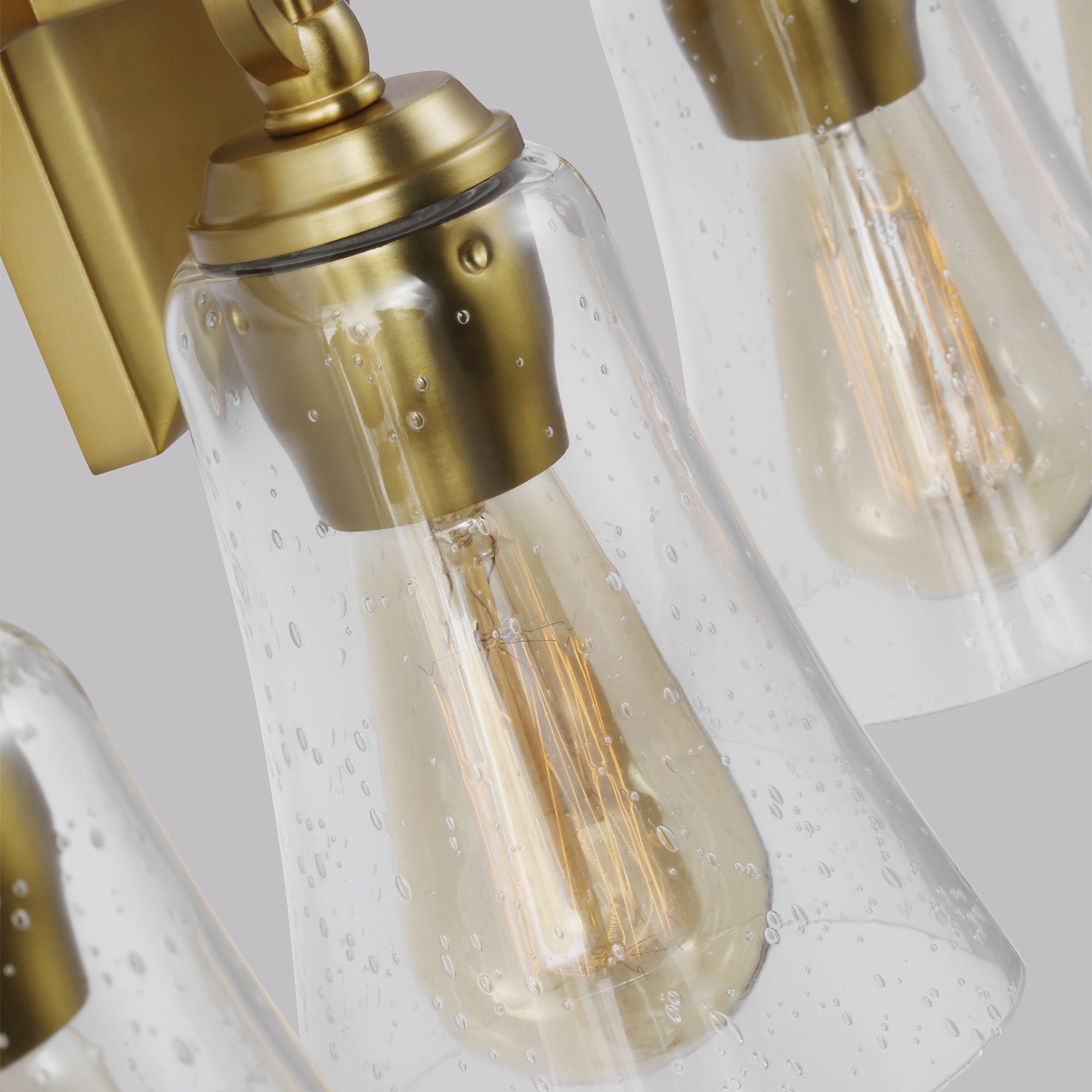 Sean Lavin Monterro 4 - Light Vanity in Burnished Brass