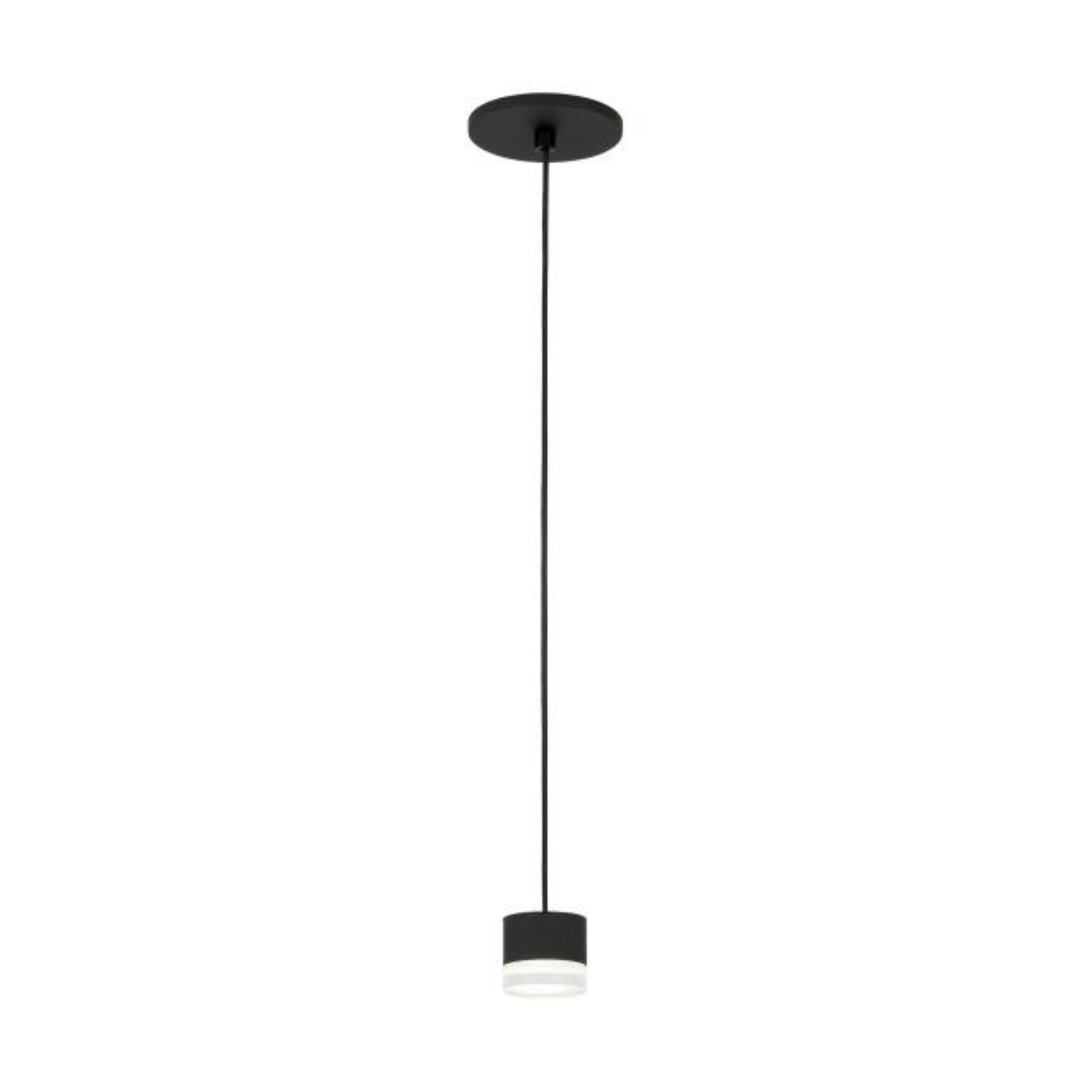 Gable 1 Light Pendant ESSENCE 1-Light LED 3000K Nightshade Black by Sean Lavin
