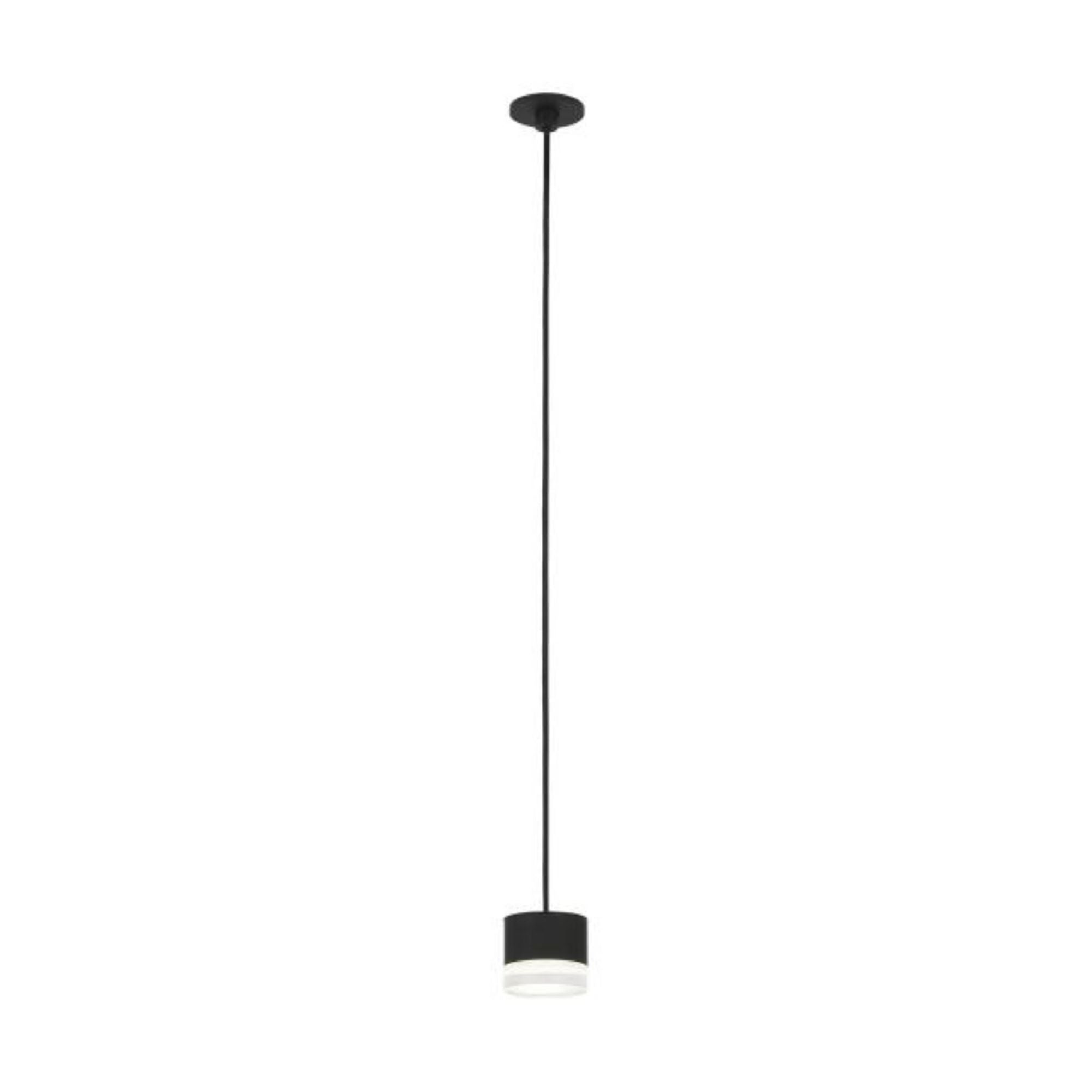 Gable Port Alone Pendant Line-Voltage Pendants/Suspension 1-Light LED 3000K Nightshade Black by Sean Lavin