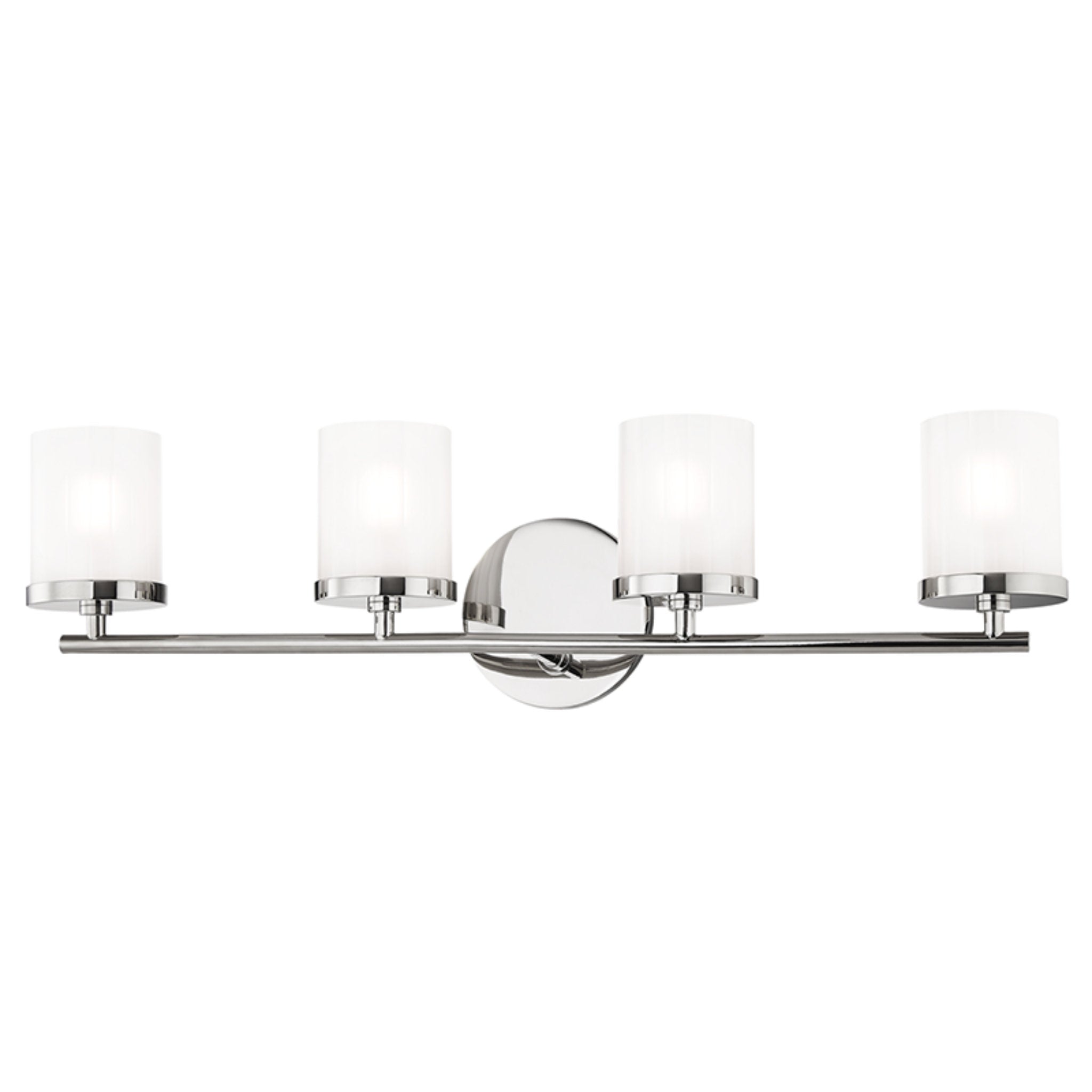 Ryan 4-Light Bath and Vanity in Polished Nickel 24.5L x 24.5W x 6.5H